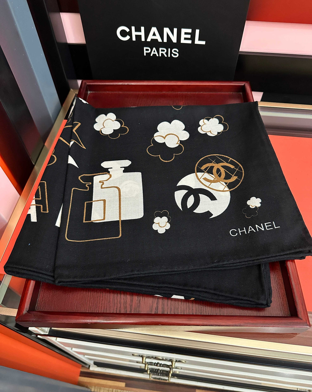 CC 26s Scarf 140 In Cashmere And Silk 441299
