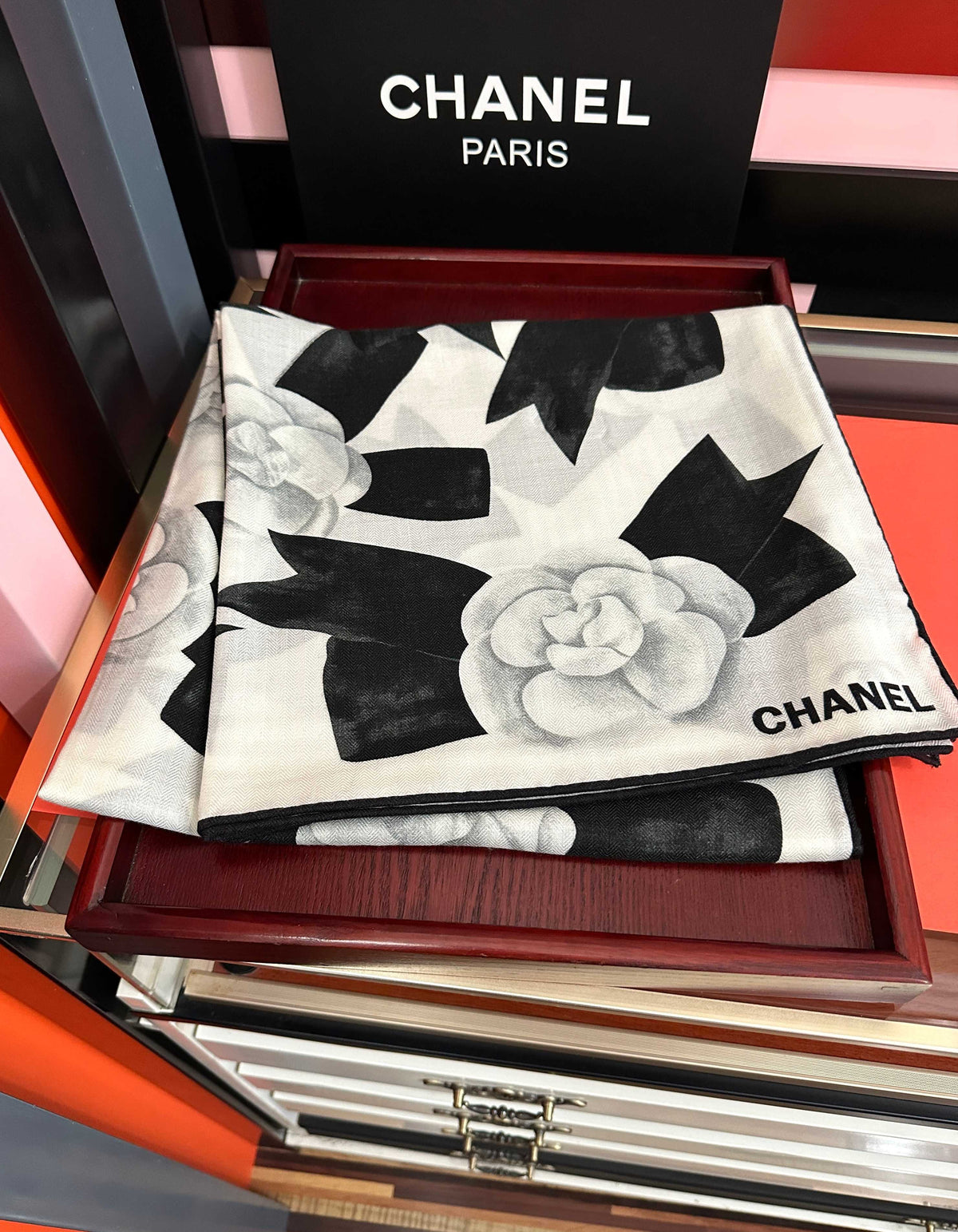 CC 26s Scarf 140 In Cashmere And Silk 437791