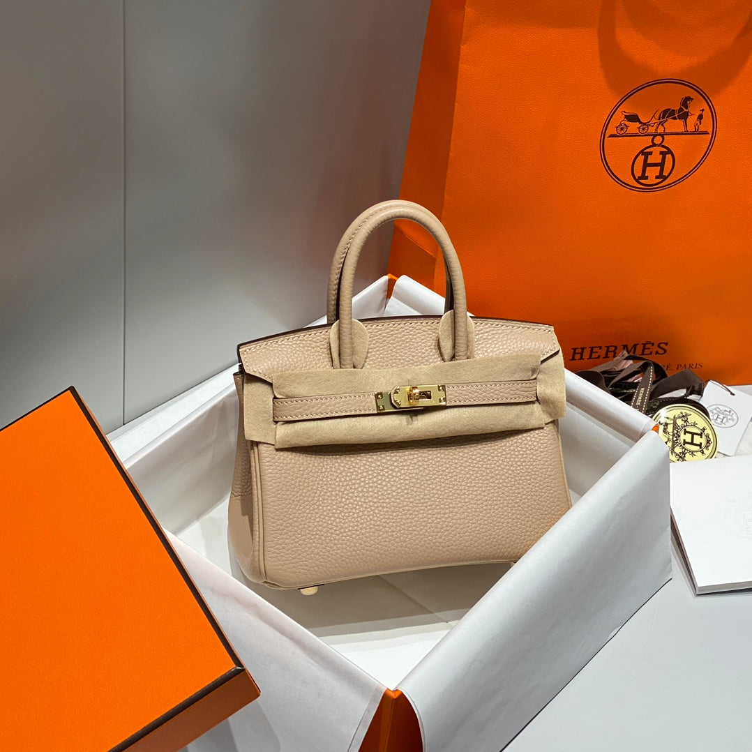 HM Birkin 20cm Trench Togo Leather Gold Hardware