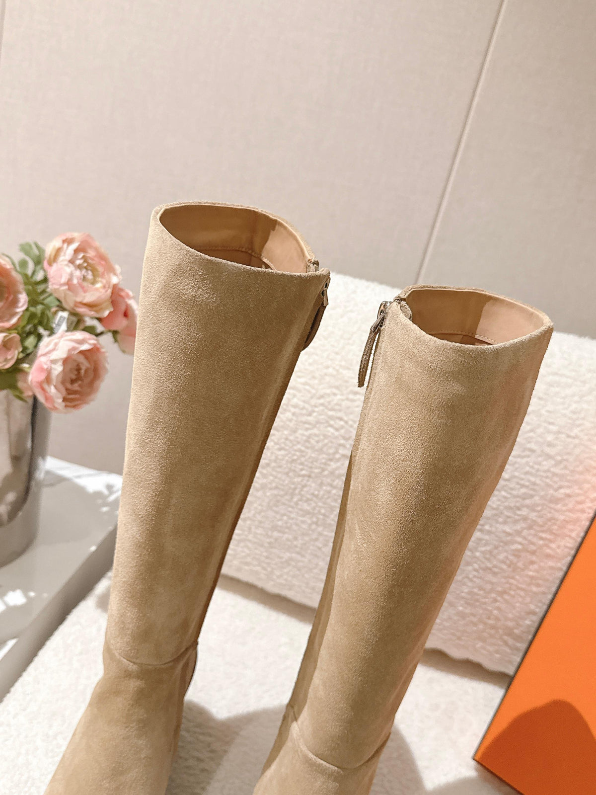 Hermes 26s Lisiere High Boots 6cm 168294