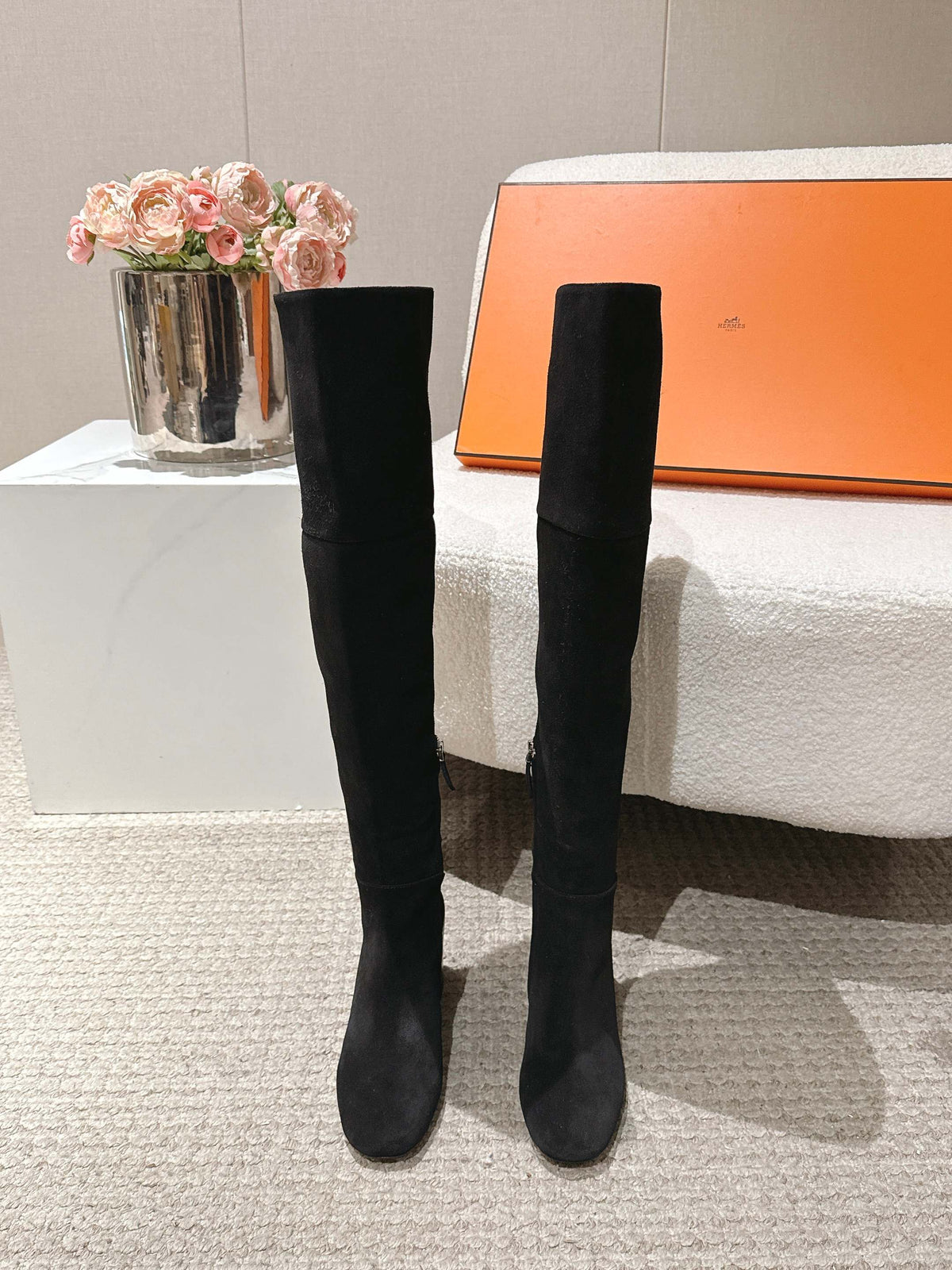 Hermes 26s Nalla High Boots 168289
