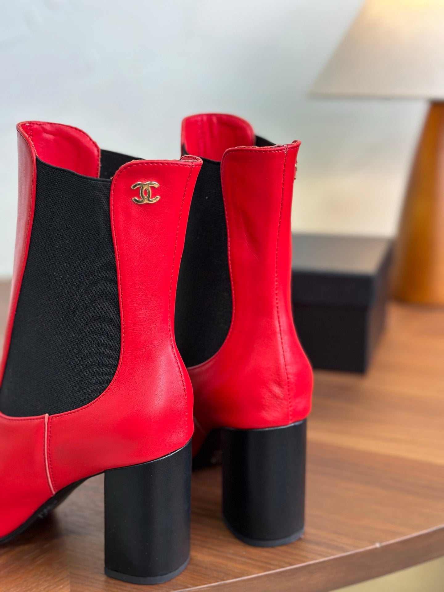 CC 26s Ankle Boot Red Lambskin 938107
