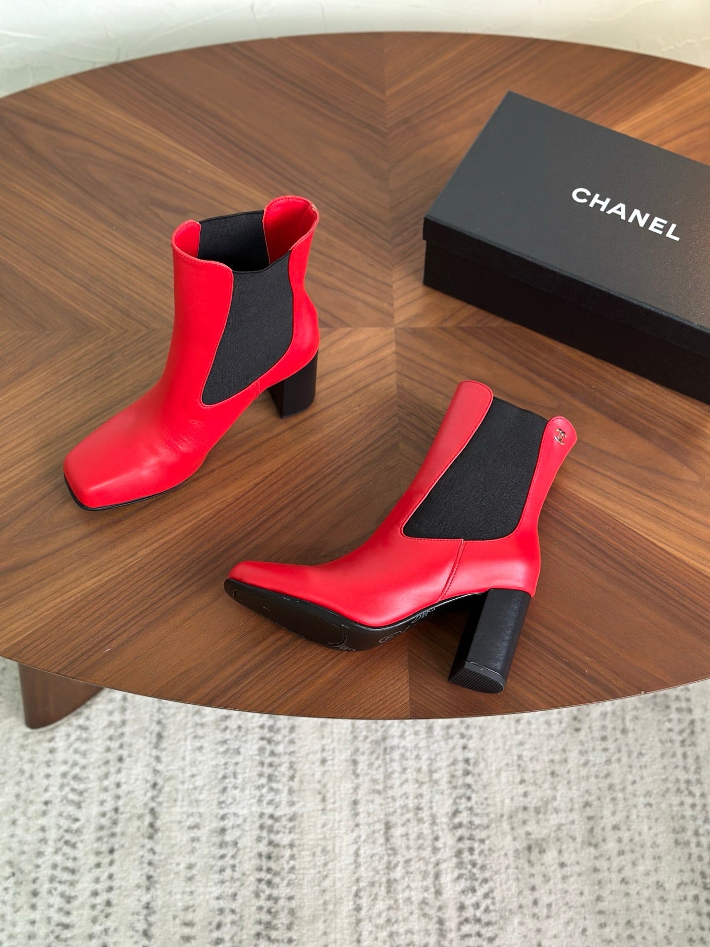 CC 26s Ankle Boot Red Lambskin 938107