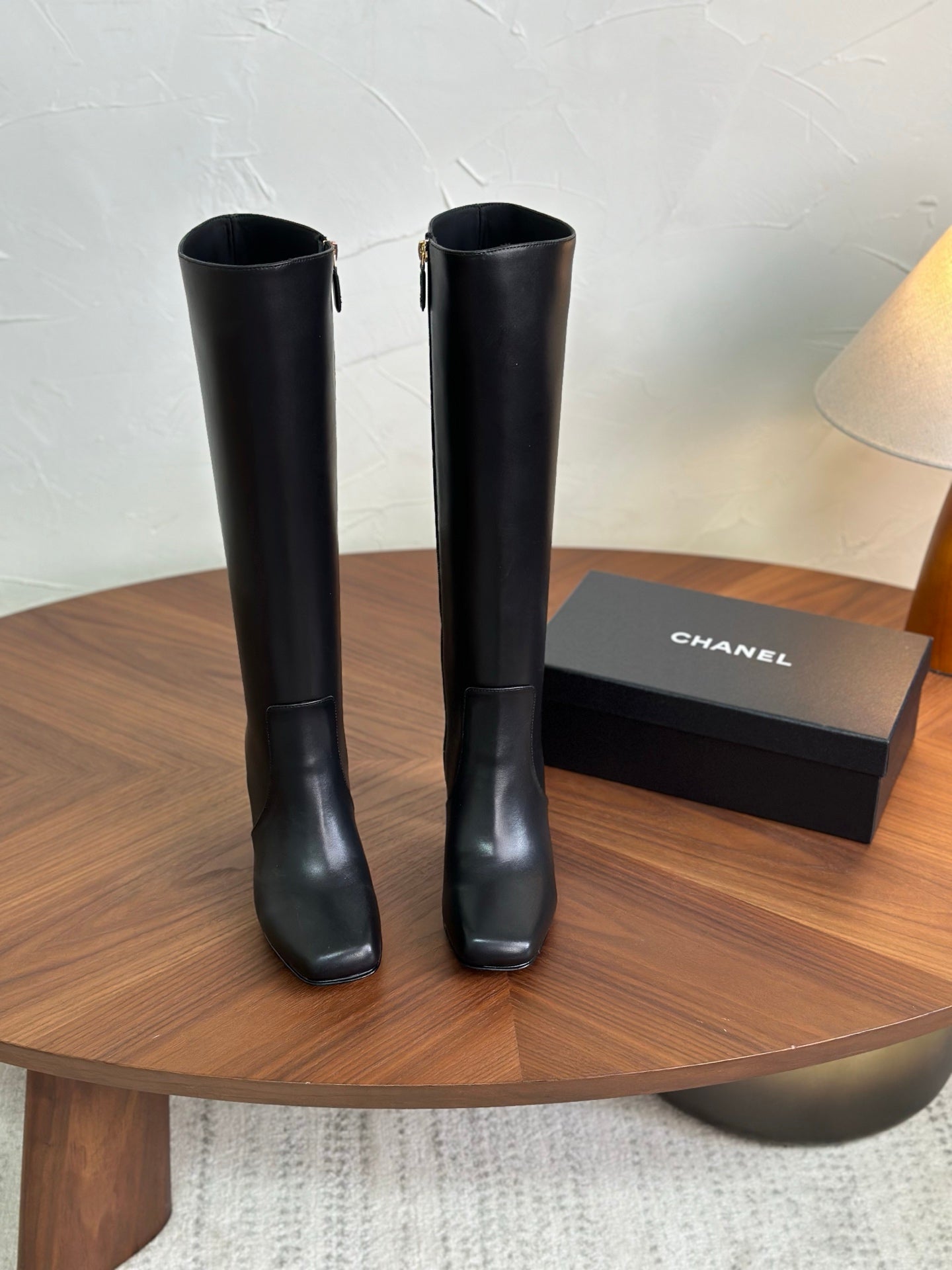 CC 26s Long Boot Black Lambskin 938112