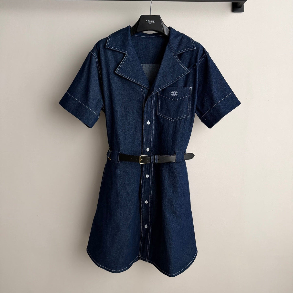 Celine 26s Denim Dress 314