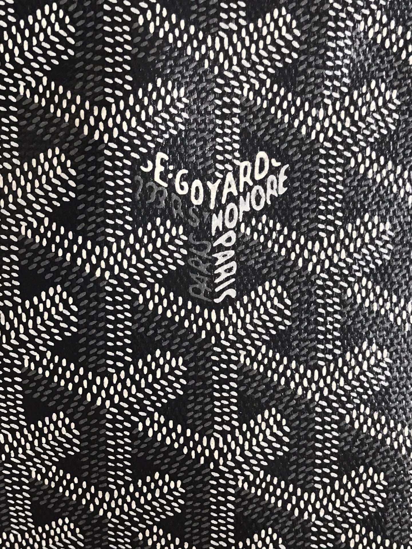 Goyard Artois GM Bag 37cm Grey Canvas & Calfskin