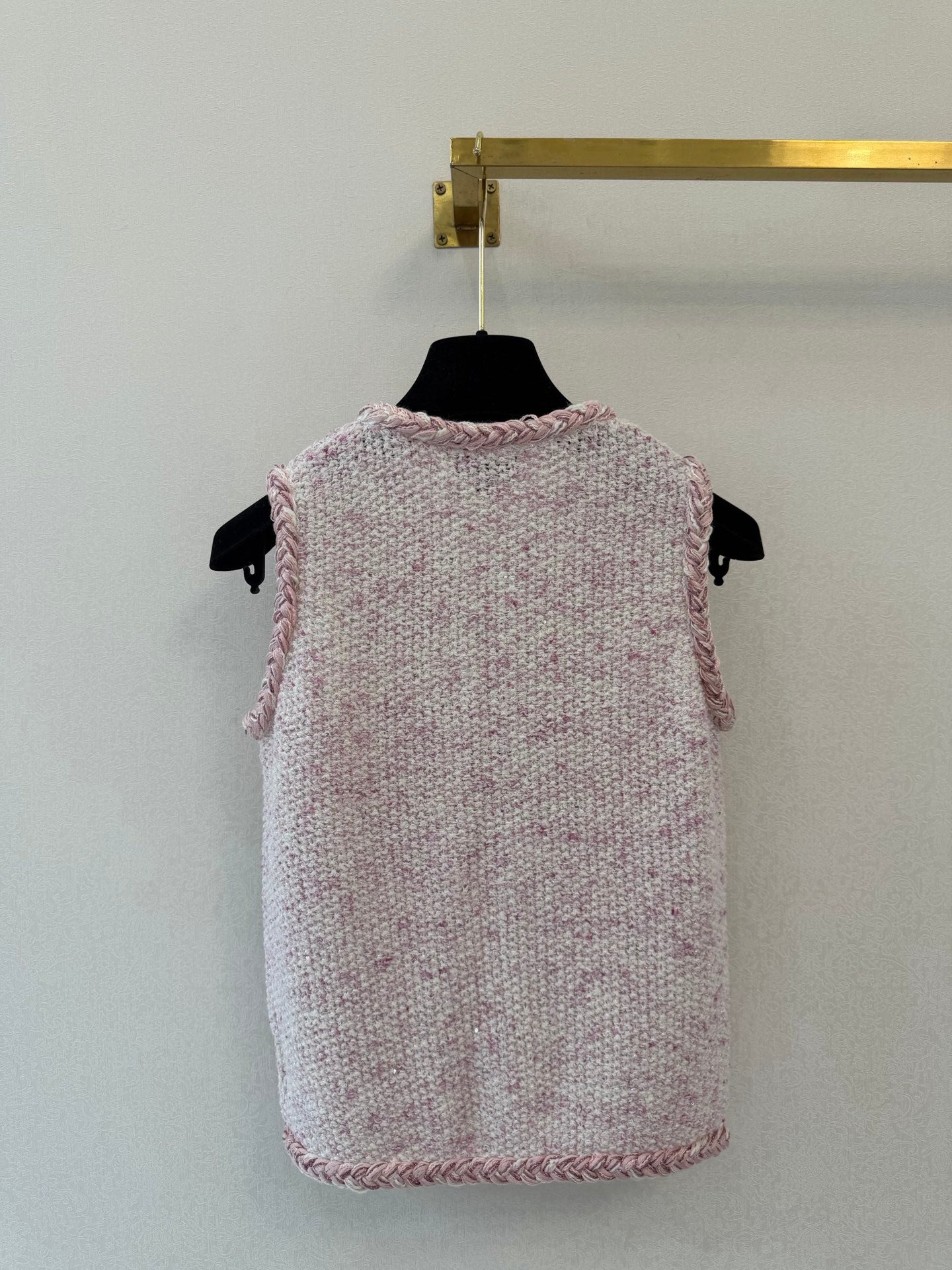 CC 26s Vest Pink Cotton Wool 424783