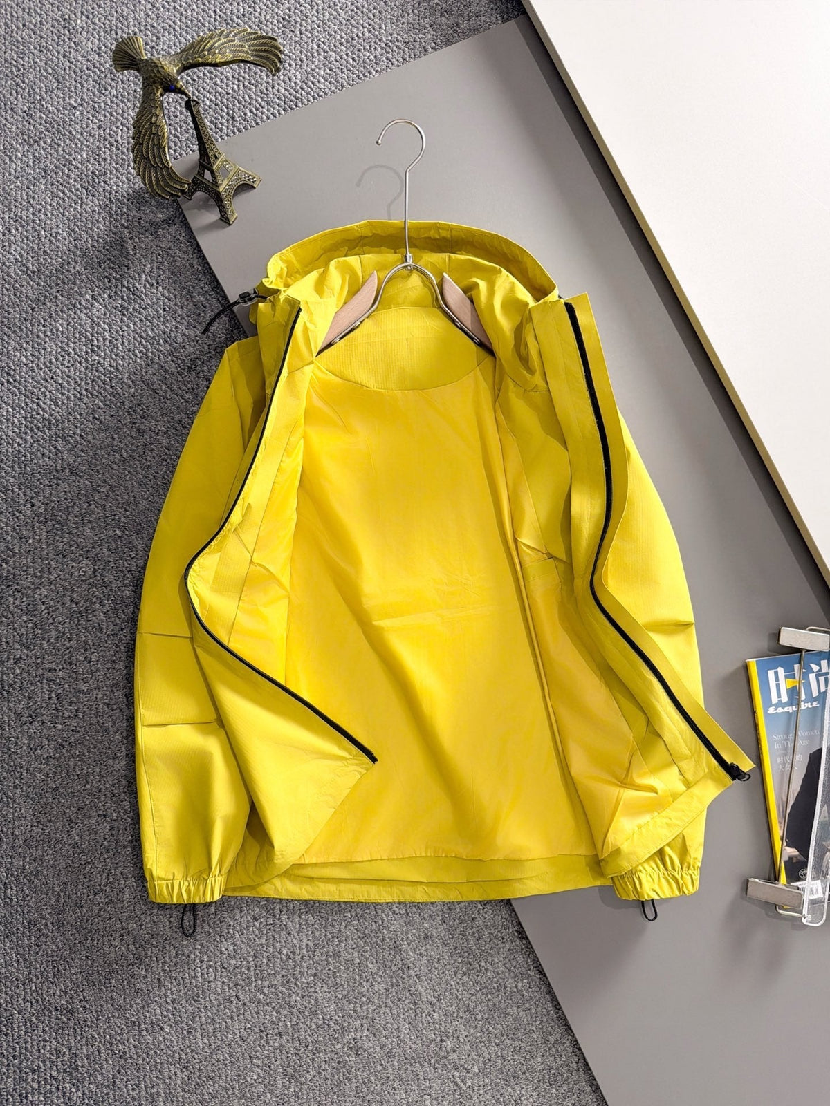 Dior 26s Men Hooded Windbreaker Jacket Nylon 434241