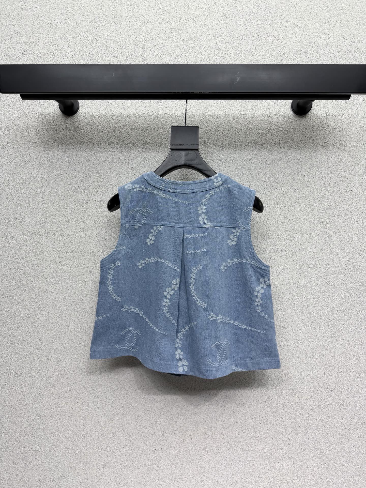 CC Set Jeans Vest  Blue Denim 393953