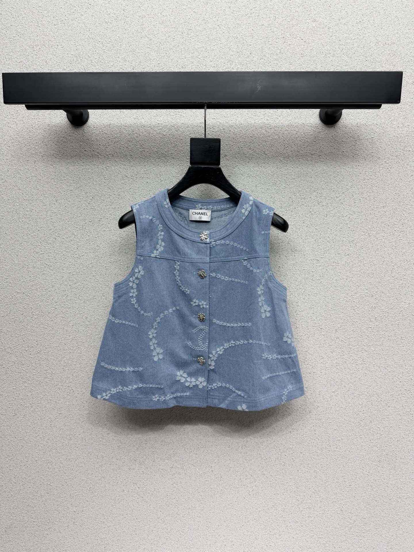 CC Set Jeans Vest  Blue Denim 393953