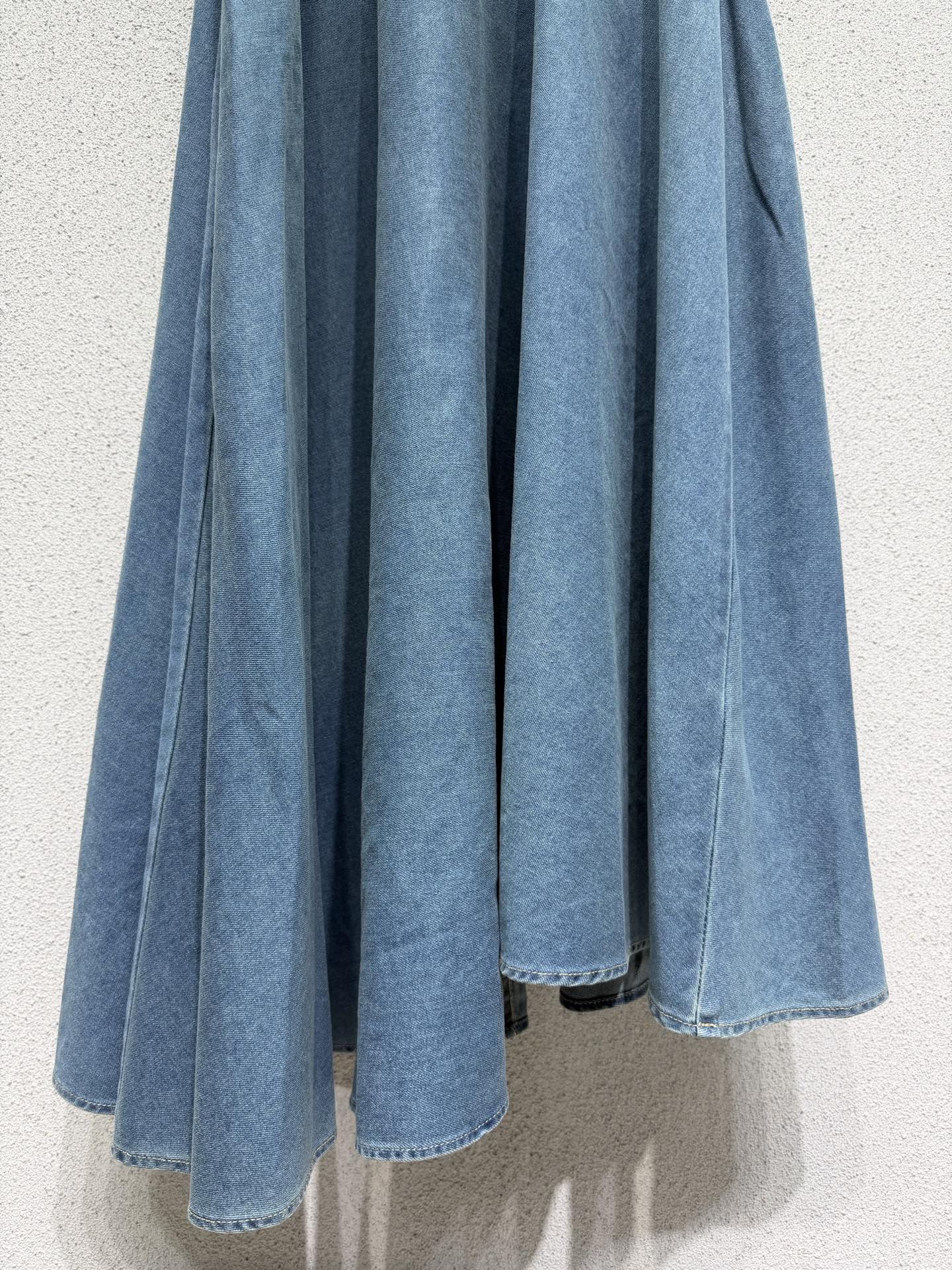 CD 26s Dresses Washed Blue Denim 397755