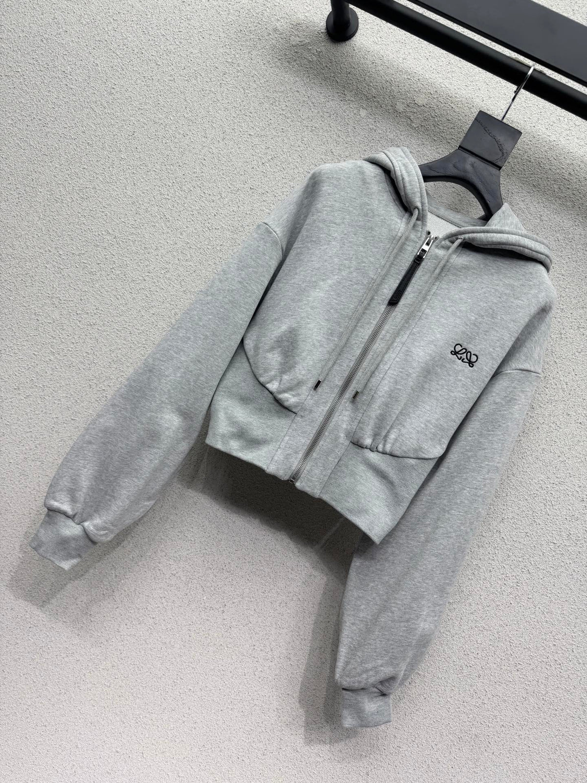 Loewe 26s Hoodie Sweatpants Set Grey Cotton 439083