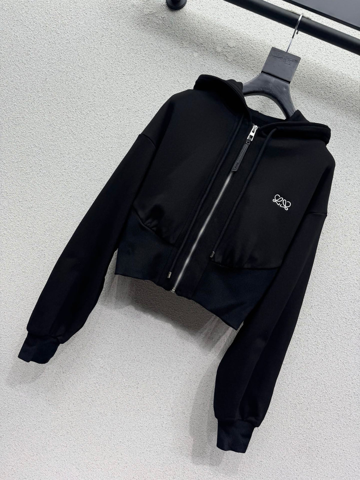 Loewe 26s Hoodie Sweatpants Set Black Cotton 439085