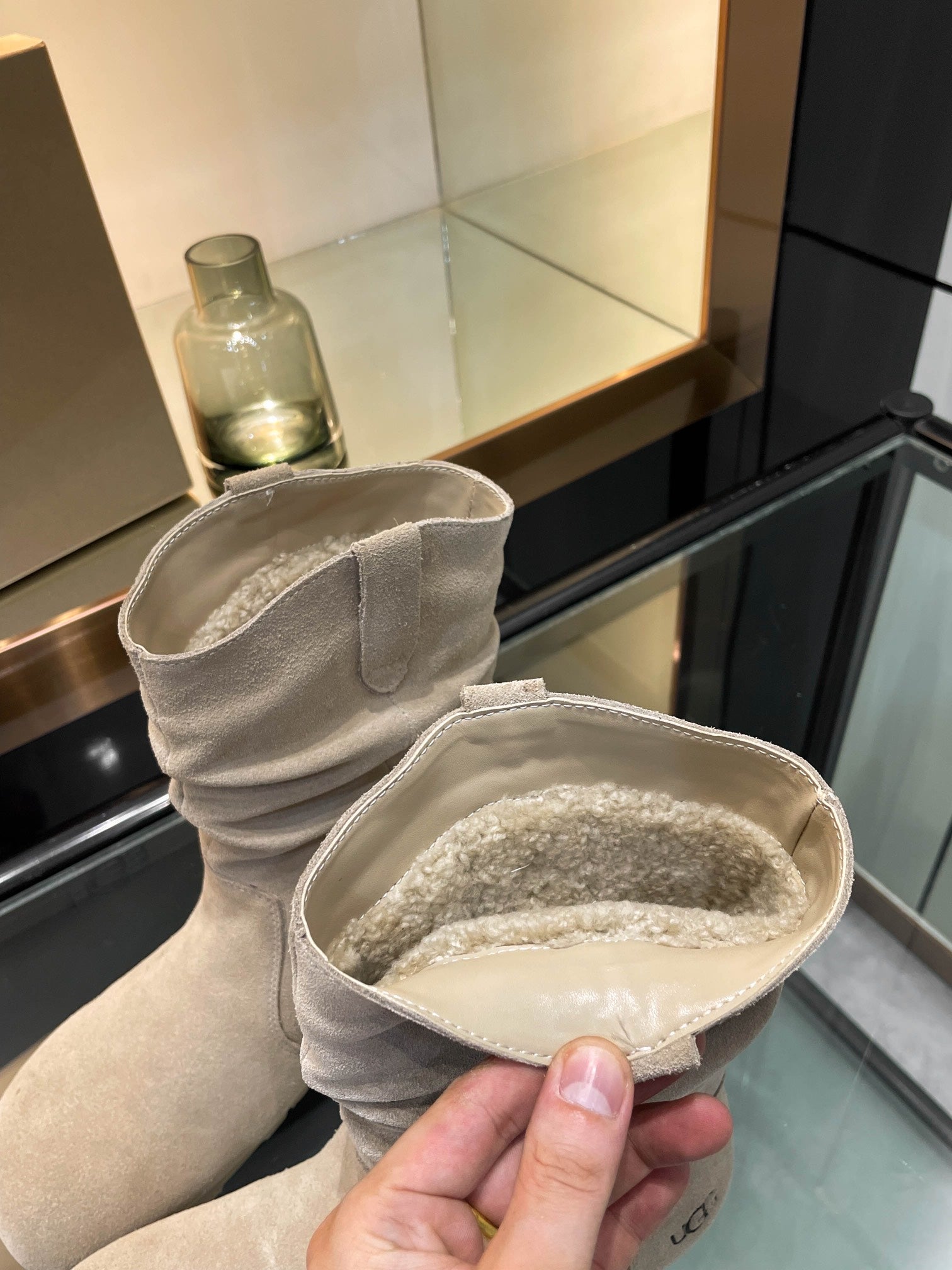 UGG Tasman Boots Taupe Suede 527290