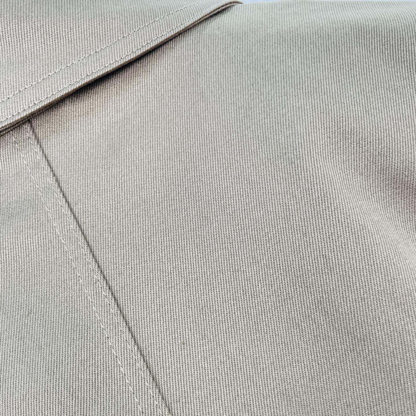 Prada Chino Blouson Jacket Khaki Cotton 414752