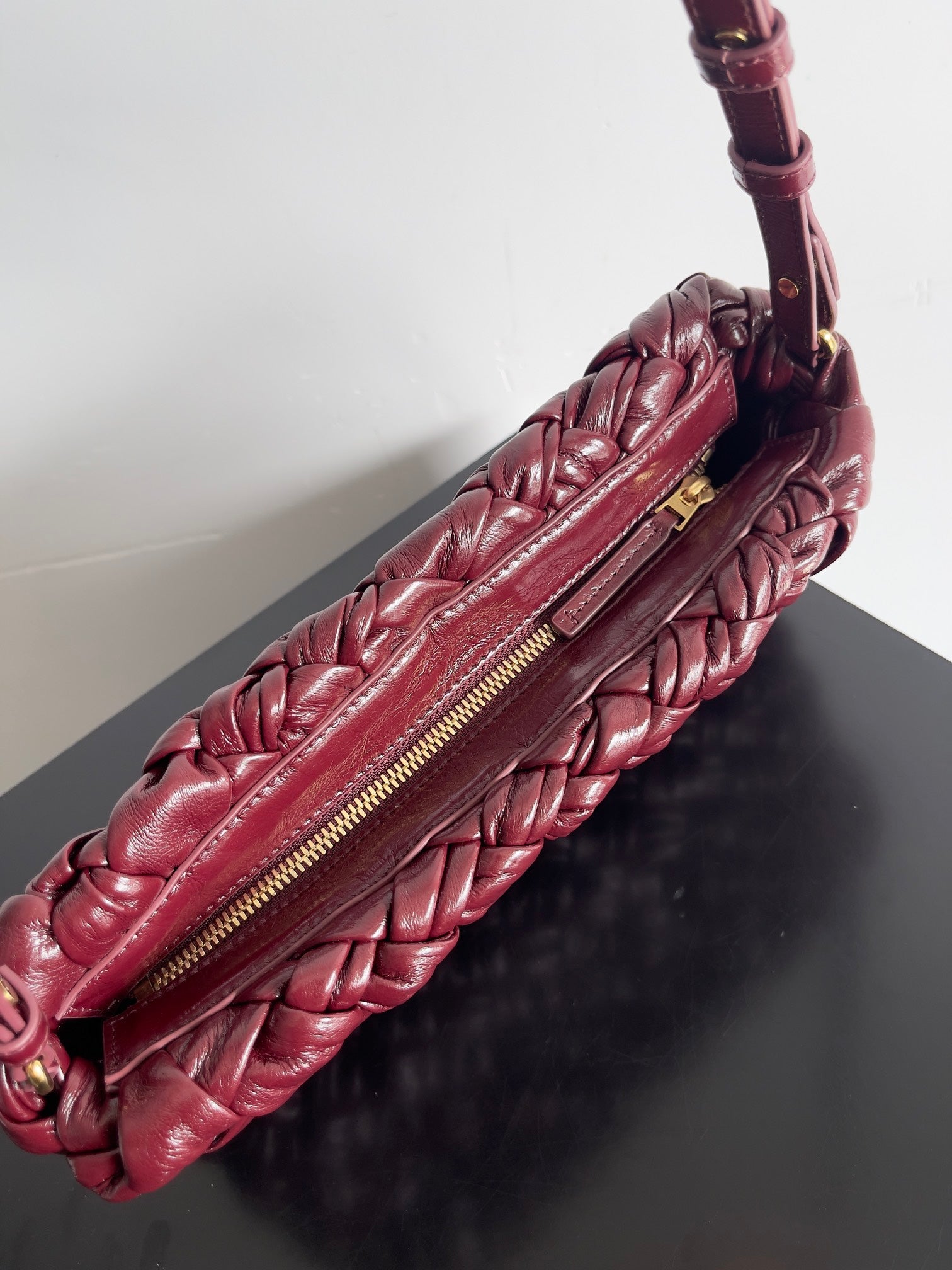 BV Kalimero chacha Bag 28.5cm Barolo Leather