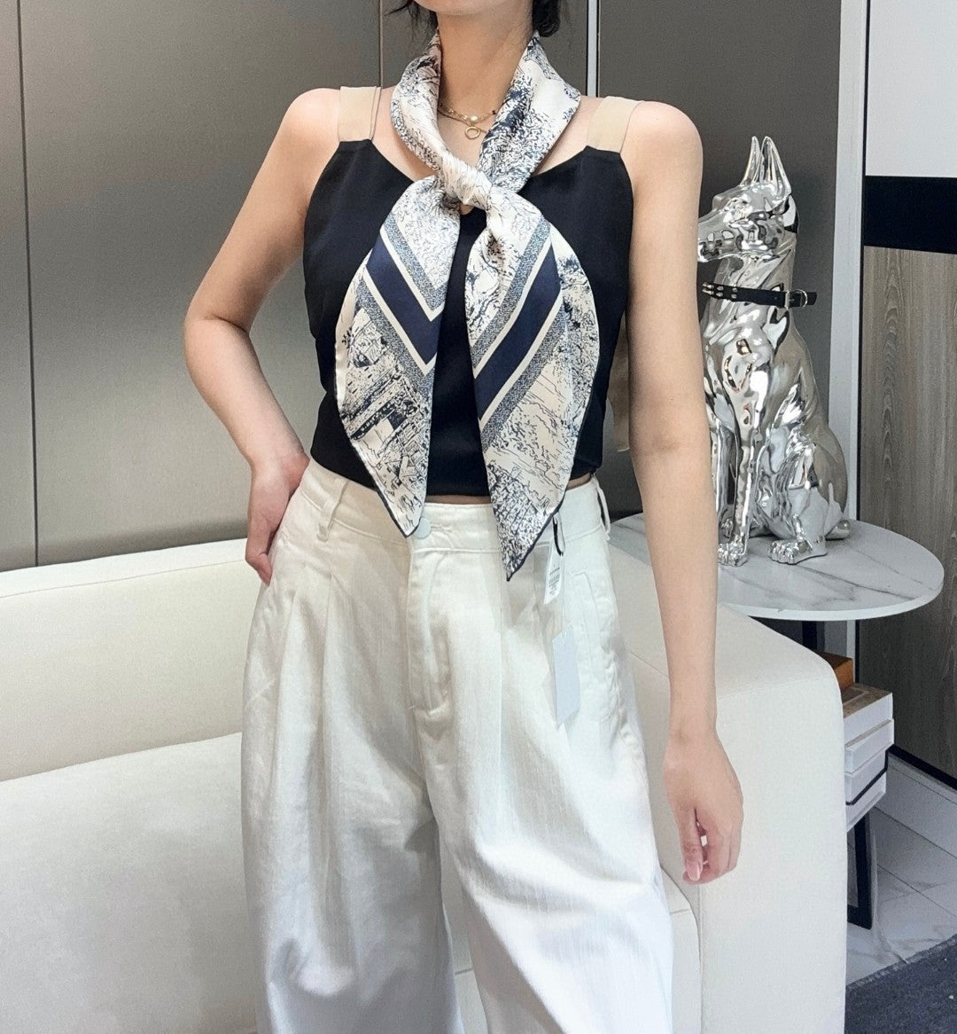 Dior 26s Scarf 90cm Silk 305978