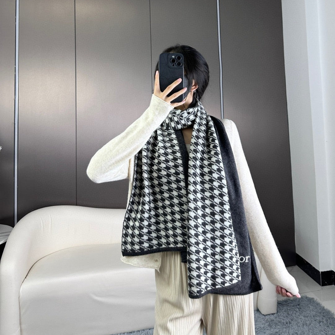 Dior 26s Scarf 190cm In Cashmere 128106