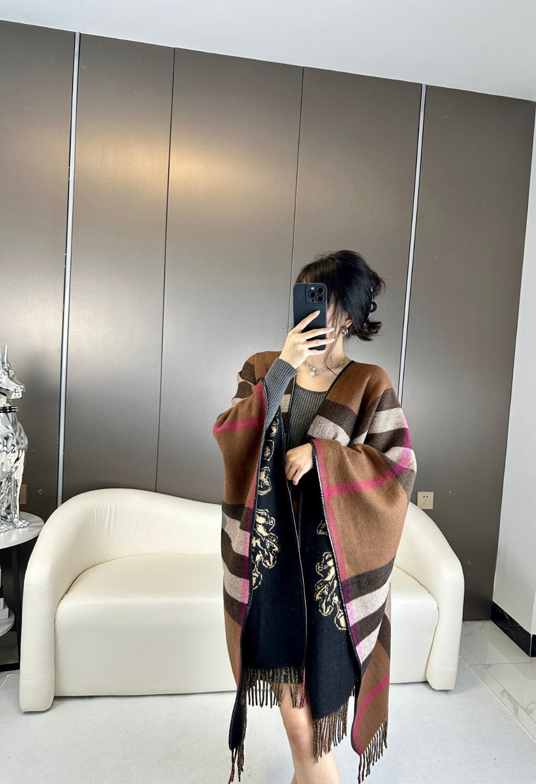 BRR 26s Scarf 140 In Cashmere 446660