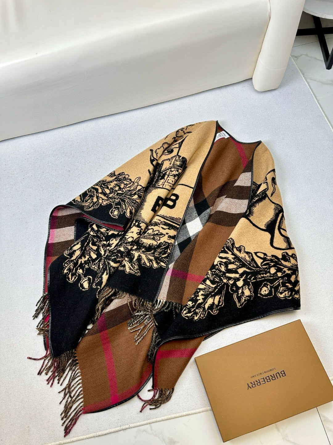 BRR 26s Scarf 140 In Cashmere 446660