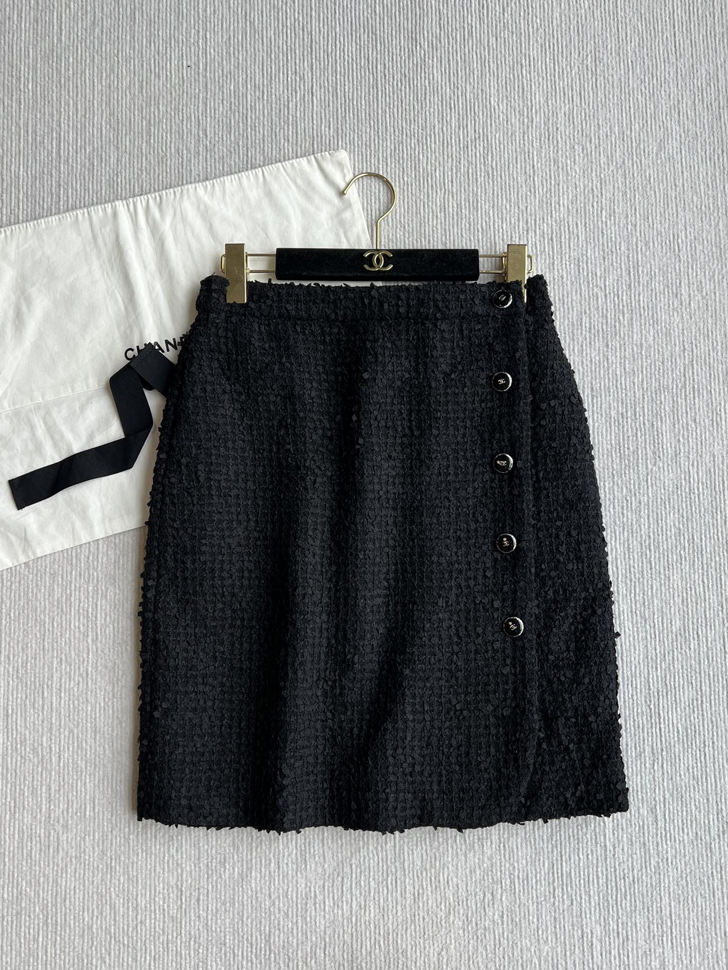 CC 25 Tweed Set Black White Cotton Polyamide 244341