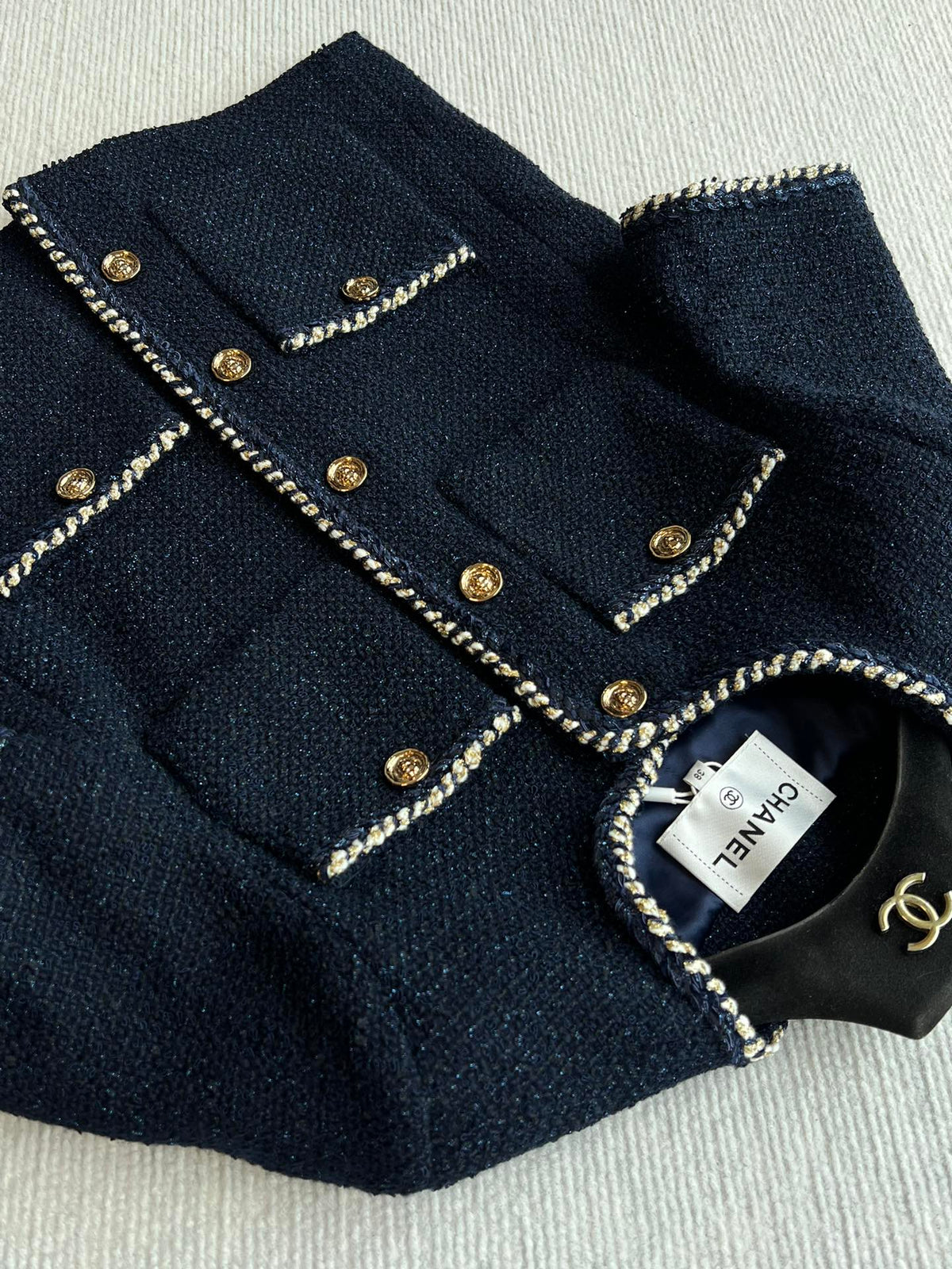 Chanel Short-Sleeve Wool Jacket Style 29
