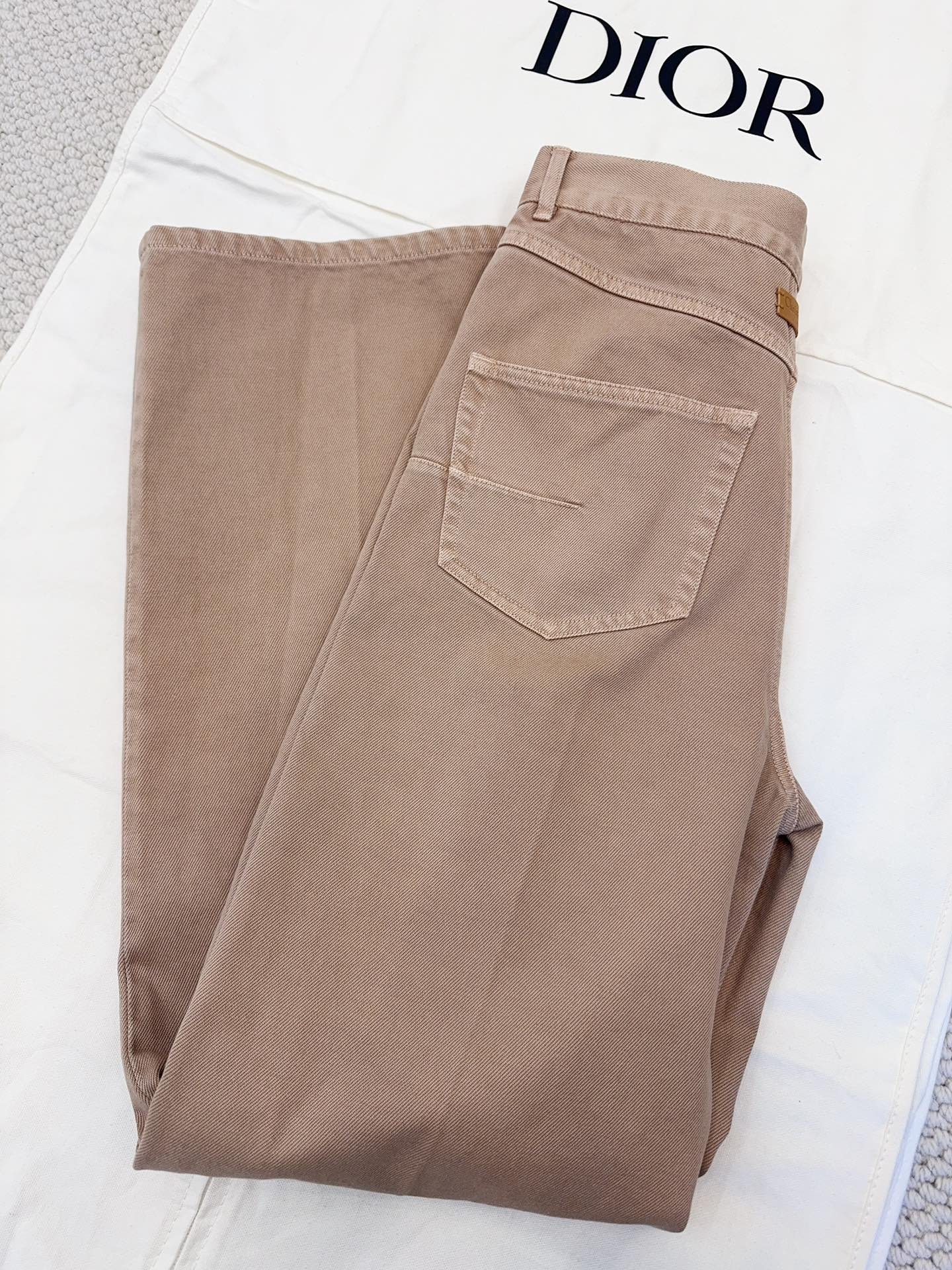 CD 25 Straight Jeans Smoky Pink Cotton