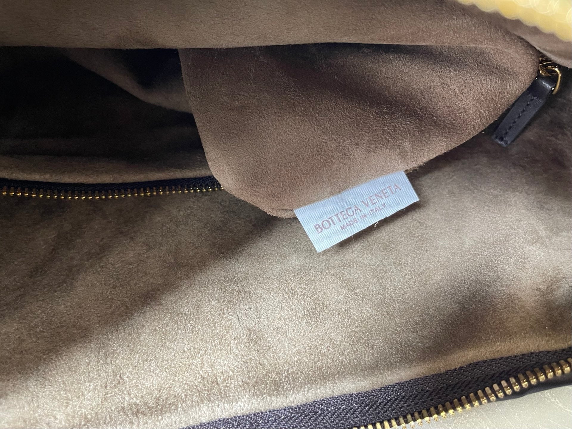 Bottega Veneta Maxi Veneta Bag 59cm Coffee Intrecciato Leather
