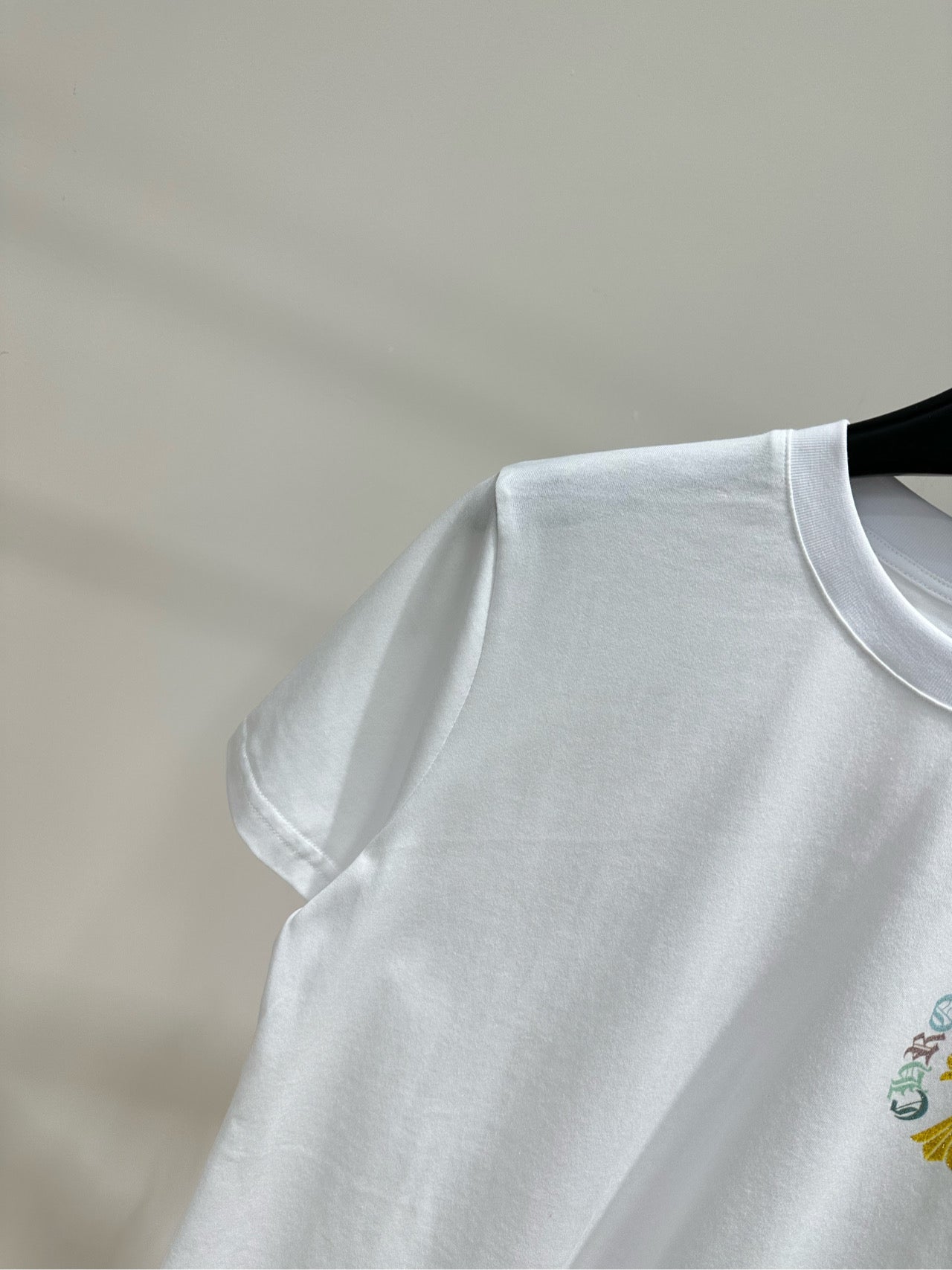 Chrome Hearts Print Short-Sleeve T-Shirt White Cotton 410167