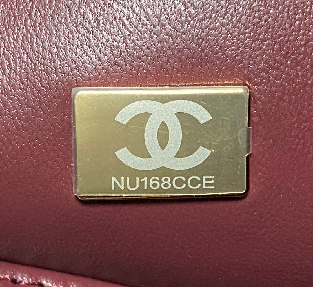Chanel 2026 AS6478 Hobo Bag Ecru Lambskin Leather