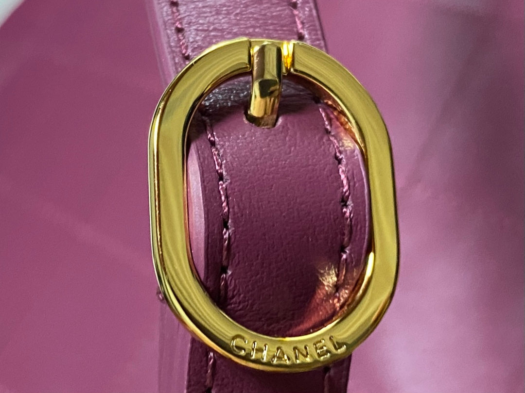 Chanel 2026 AS6478 Hobo Bag Purple Pink Lambskin Leather
