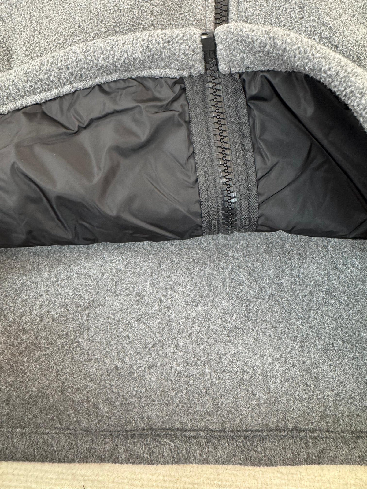 Miu 26s Fleece Jacket Grey Cashmere Cotton 433022