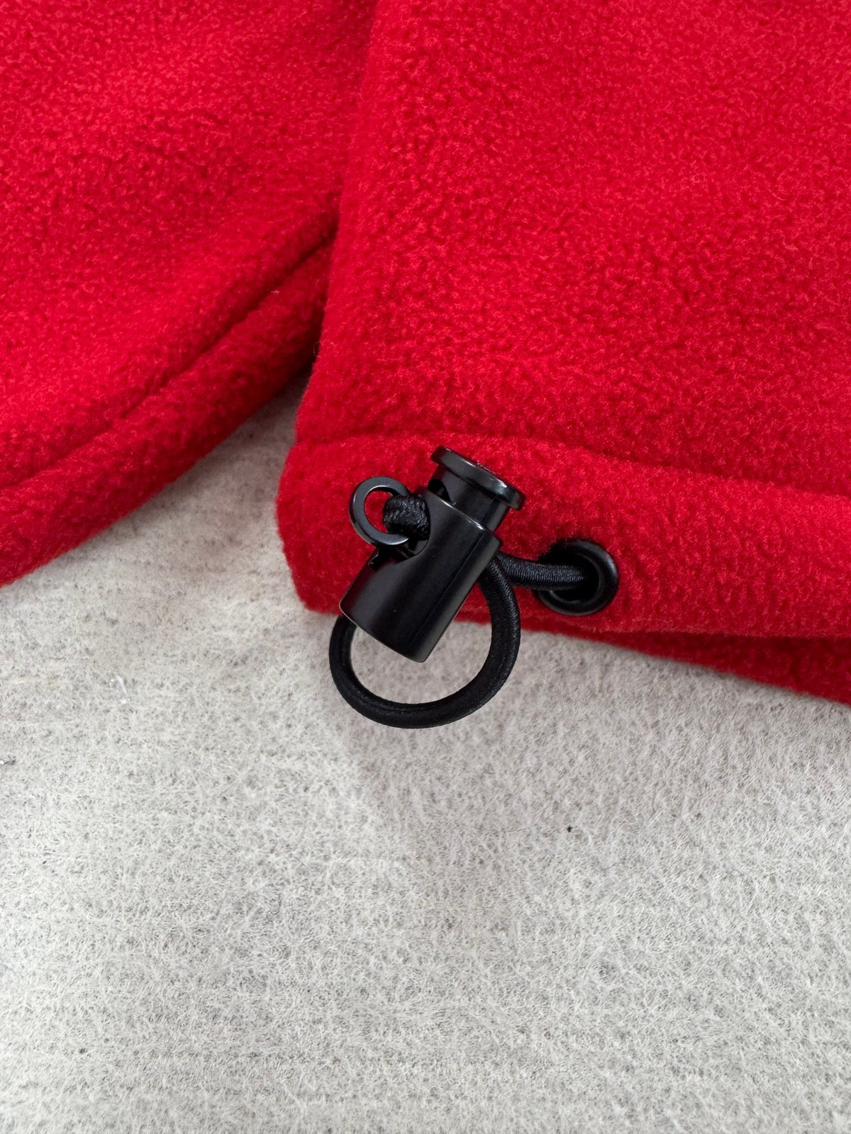 Miu 26s Fleece Jacket Red Cashmere Cotton 433030