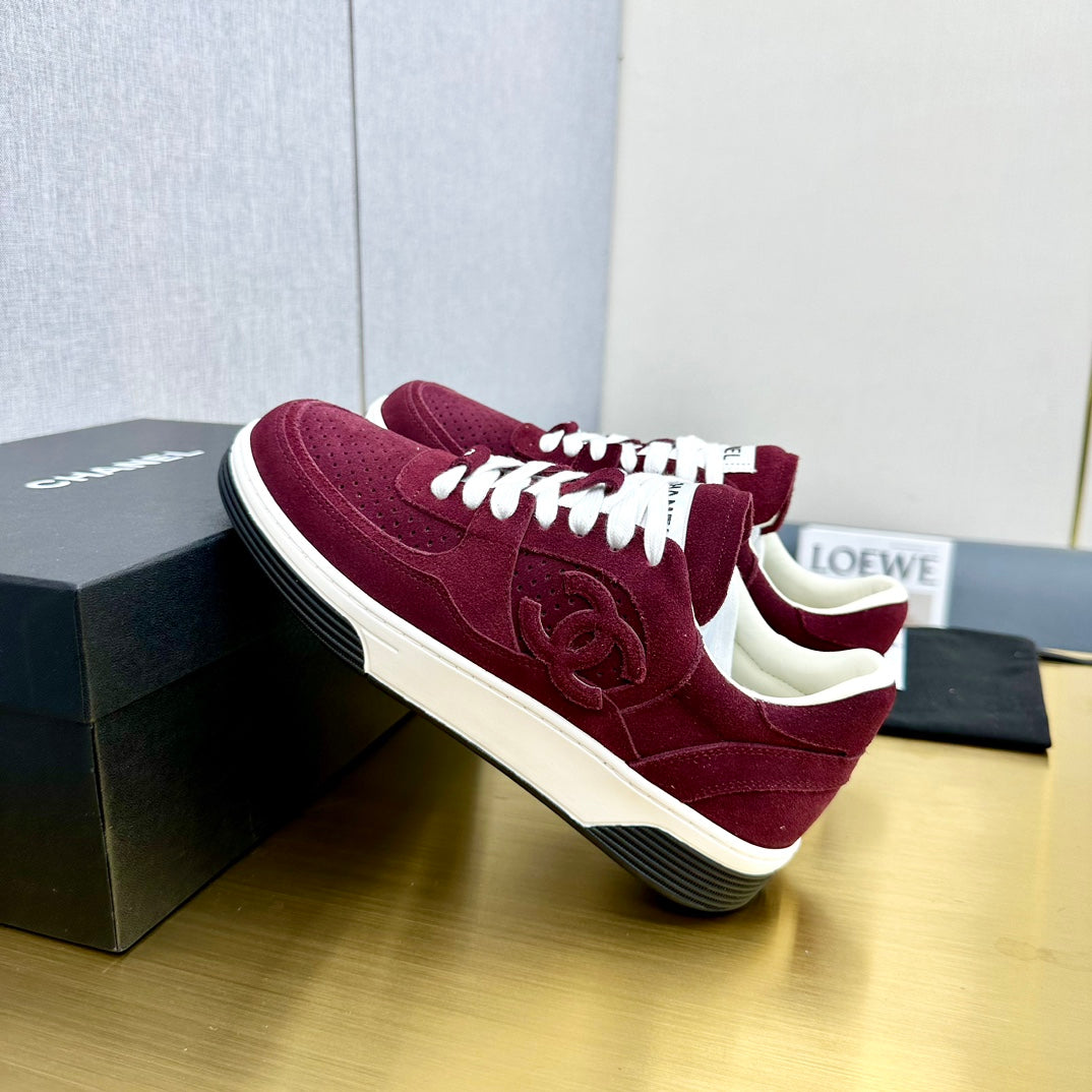 CC 24C Cruise Sneakers Burgundy Suede 980930