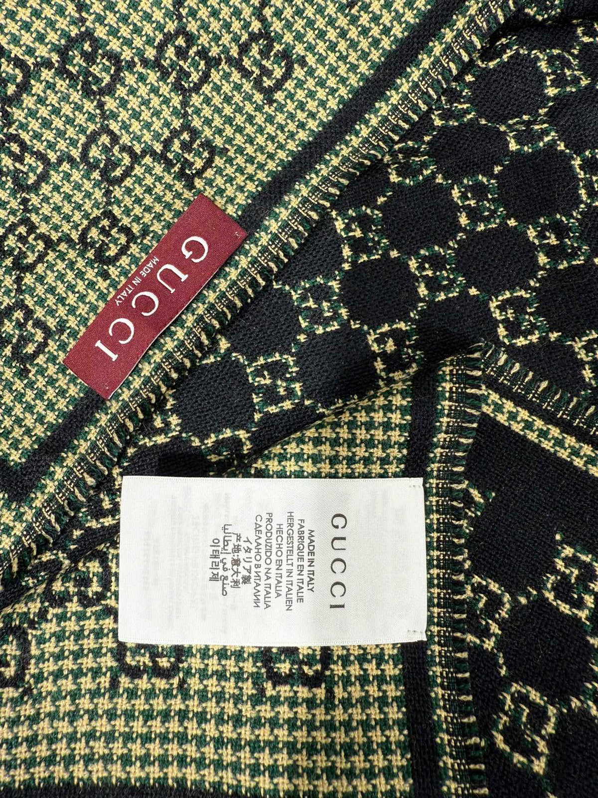 GG Scarf Colorful Wool 217160