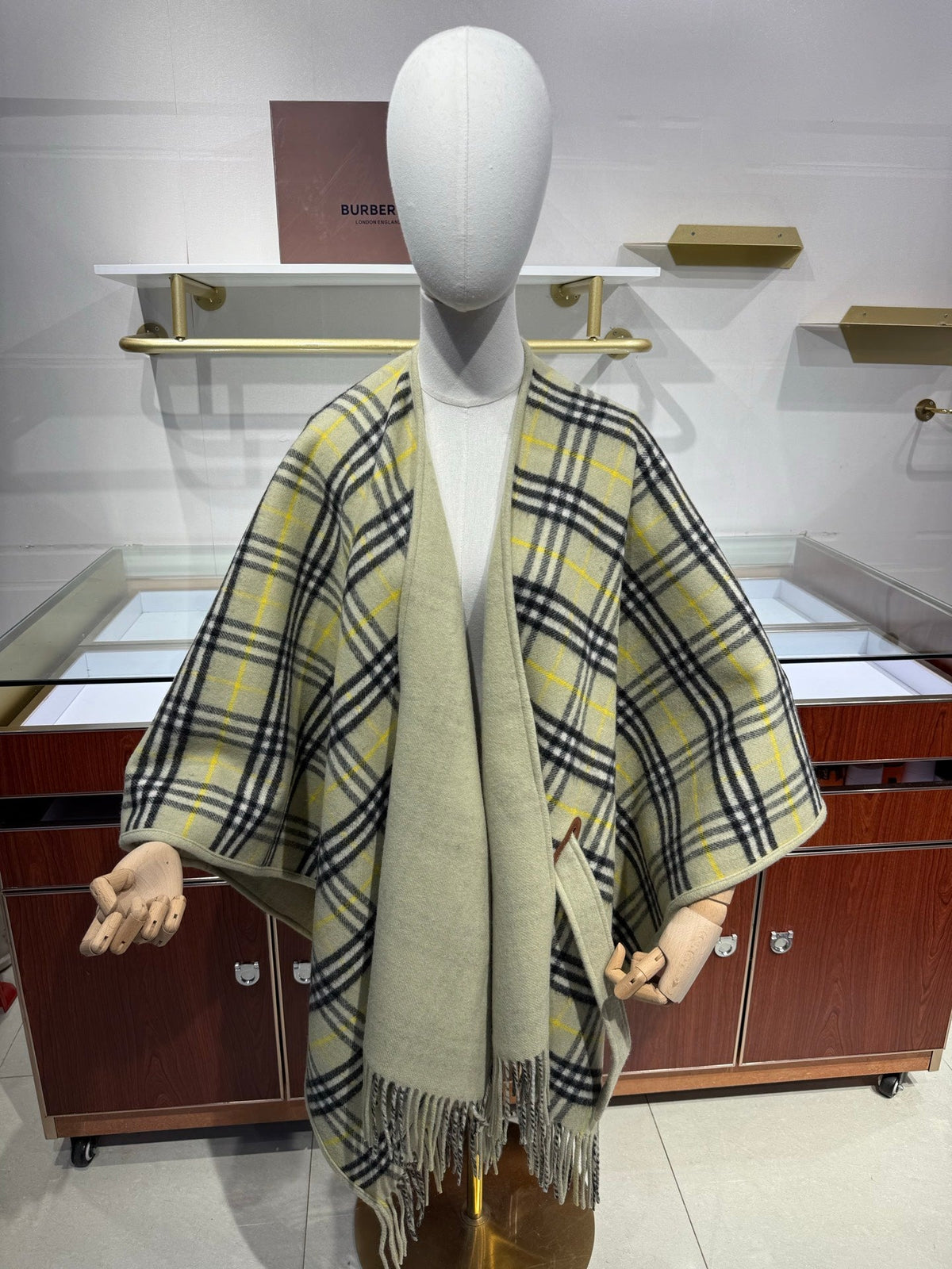 BRR 26s Striped Reversible Cape/Shawl 217318