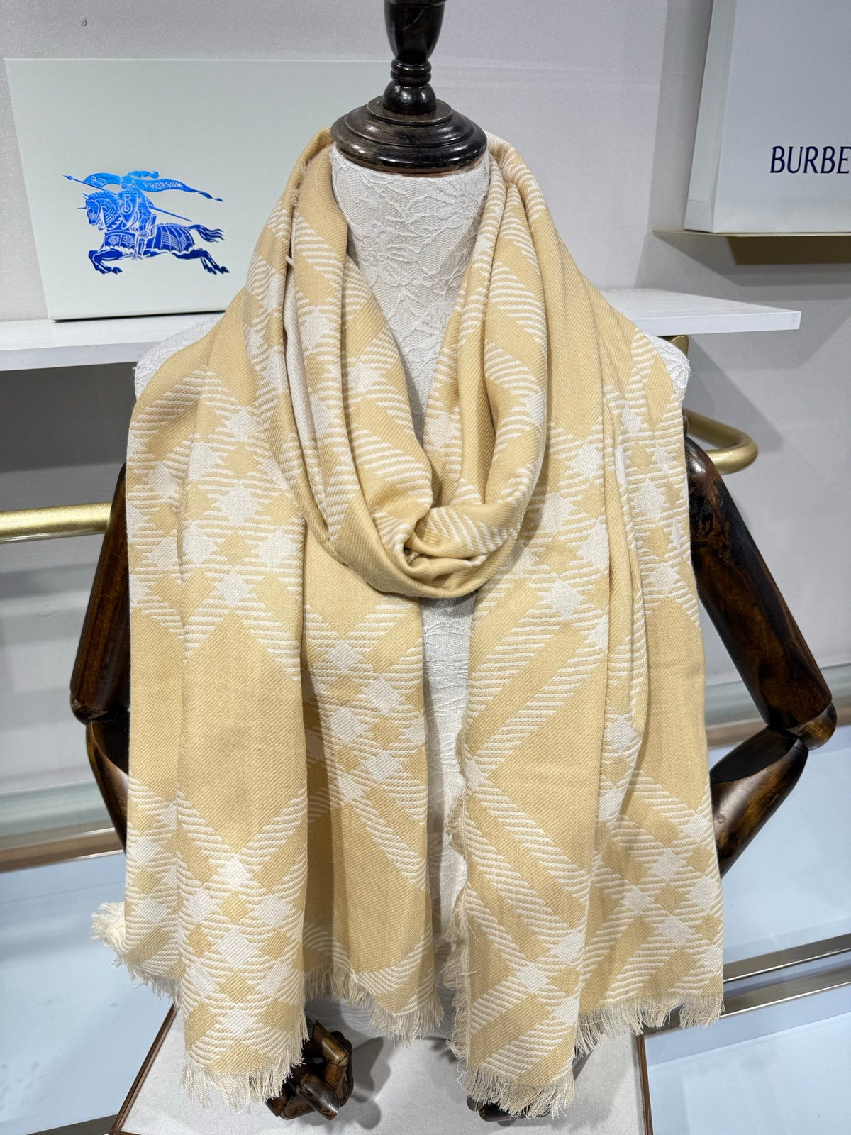 BRR 26s Scarf 200x65cm In Wool Silk 217502