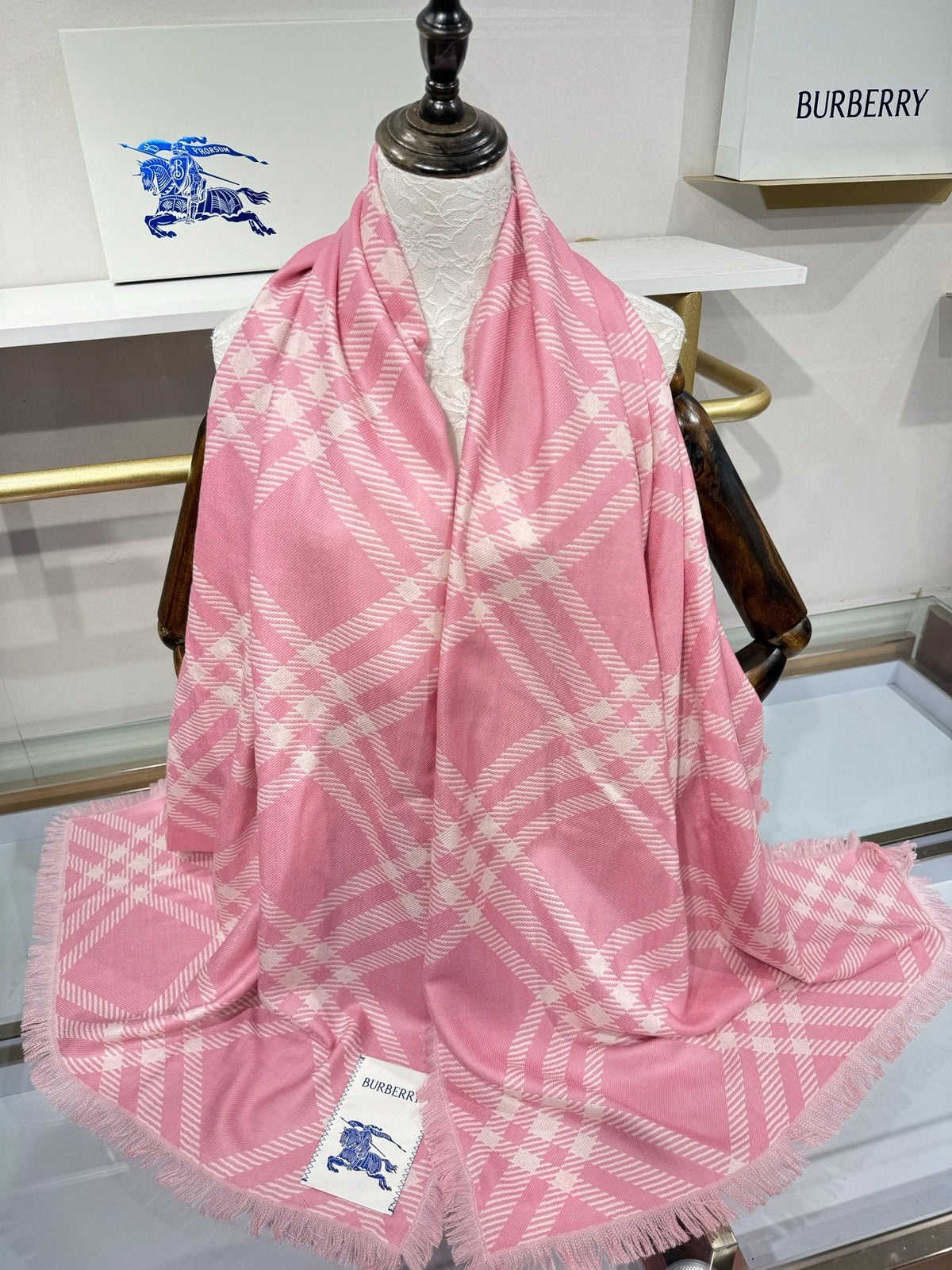 BRR 26s Scarf 200x65cm In Wool Silk 217505