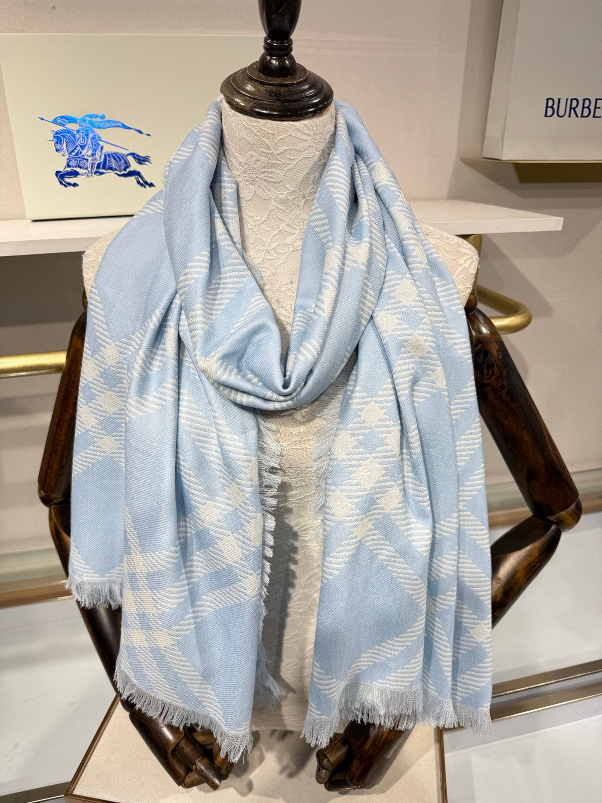 BRR 26s Scarf 200x65cm In Wool Silk 217511