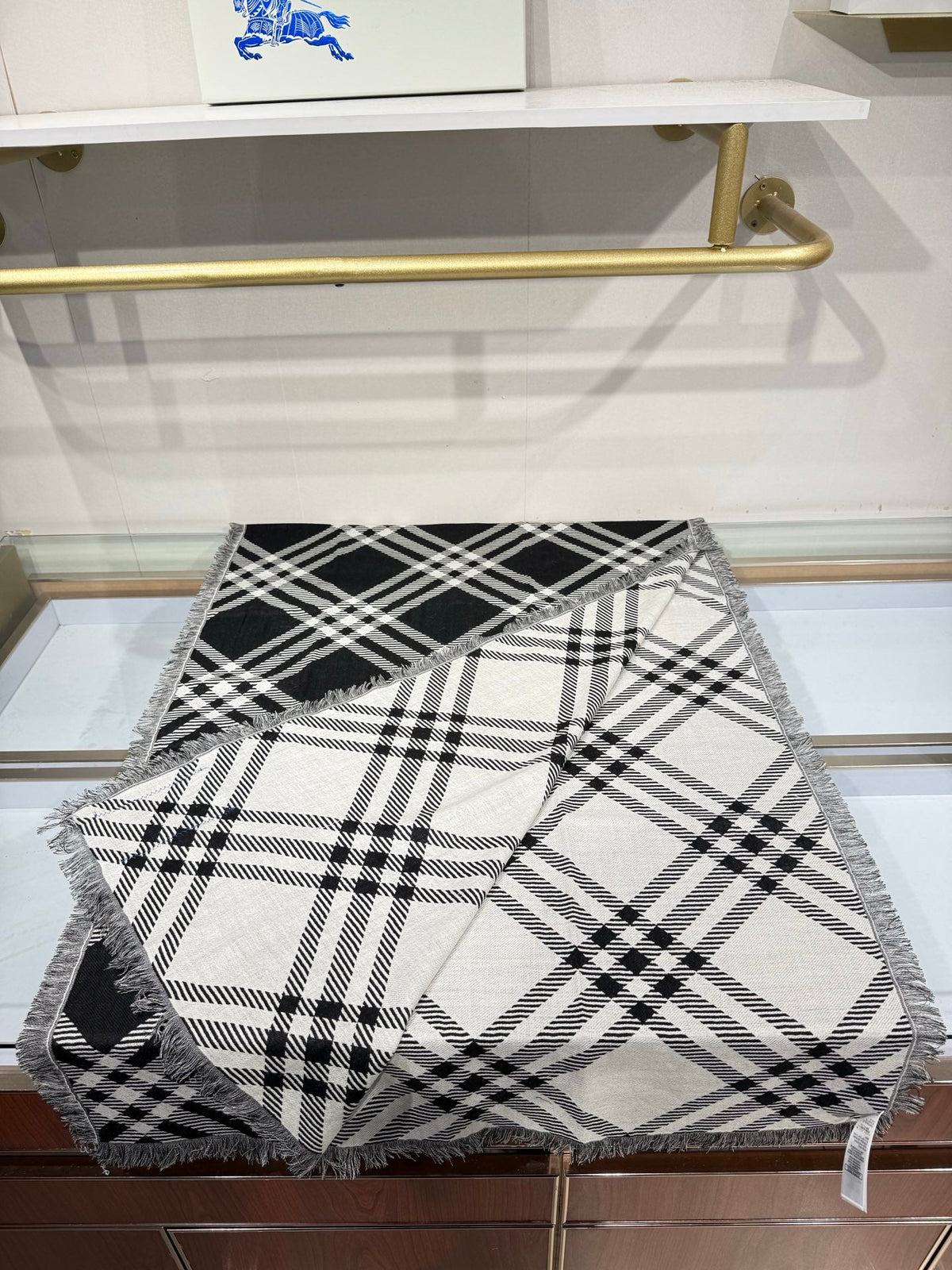 BRR  26s Scarf 200x65cm In Wool Silk 217513