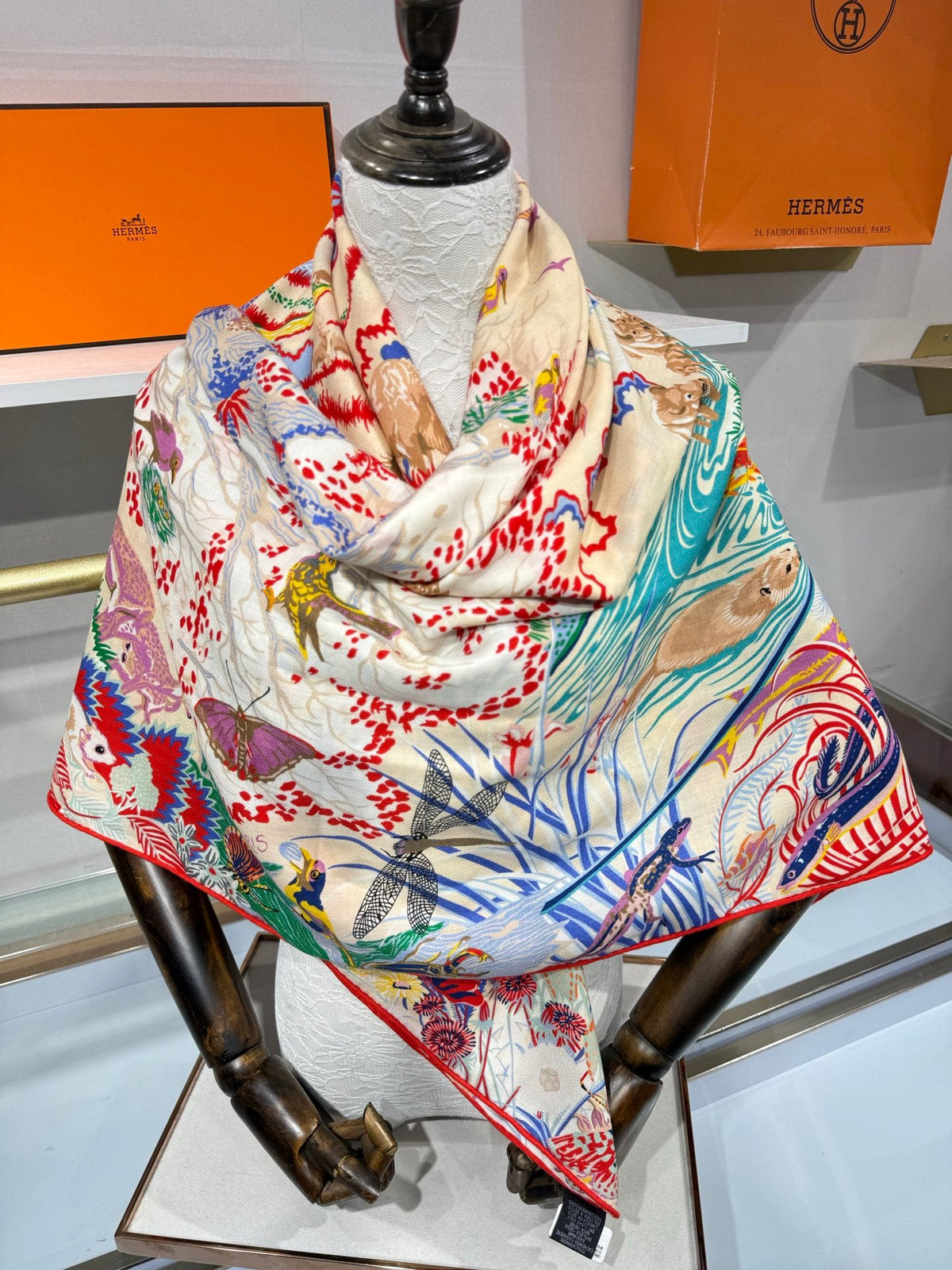 HM 26s Scarf 140 In Cashmere And Silk 217520