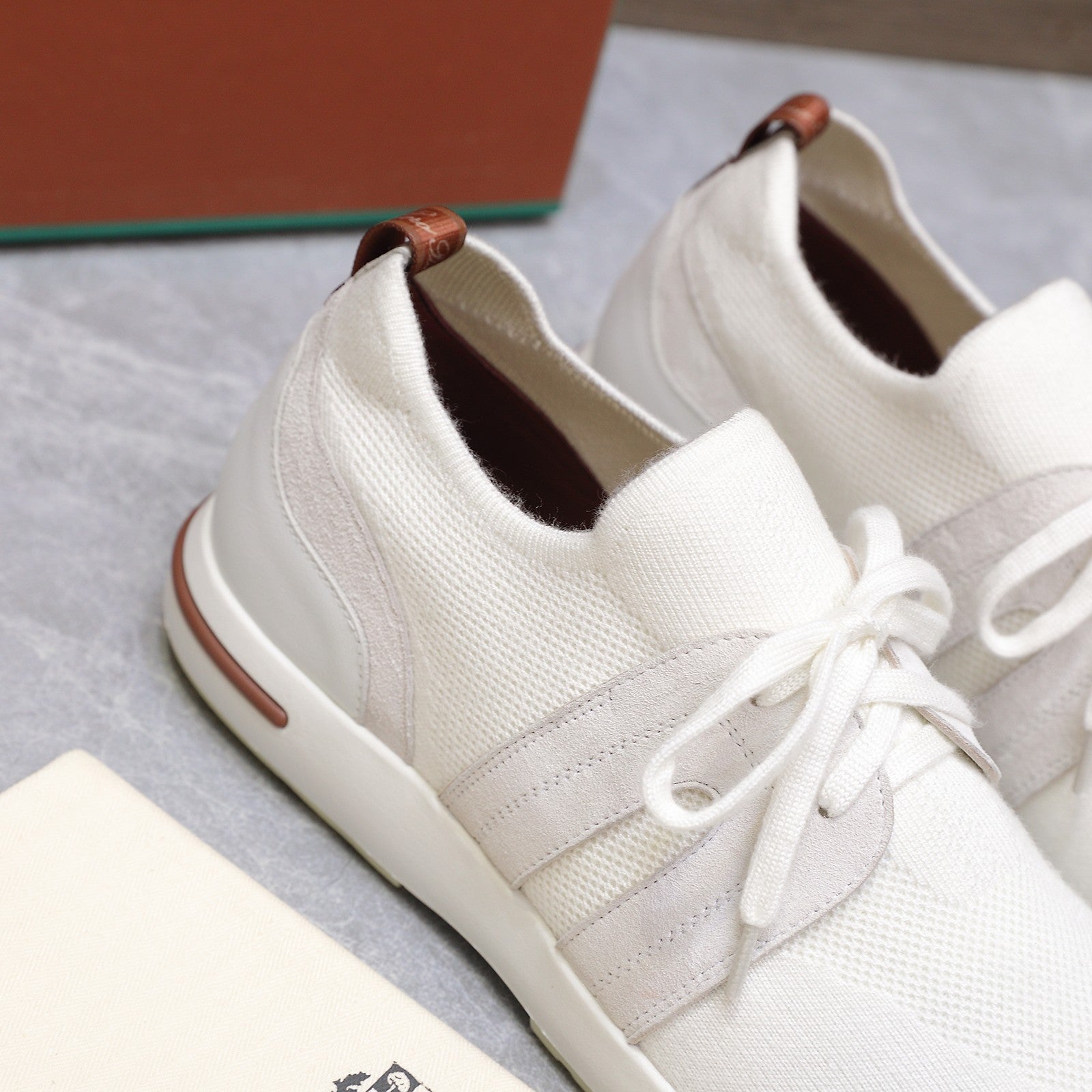 LP 360 LP Lady Flexy Walk Sneaker White Wool Cowhide 504450