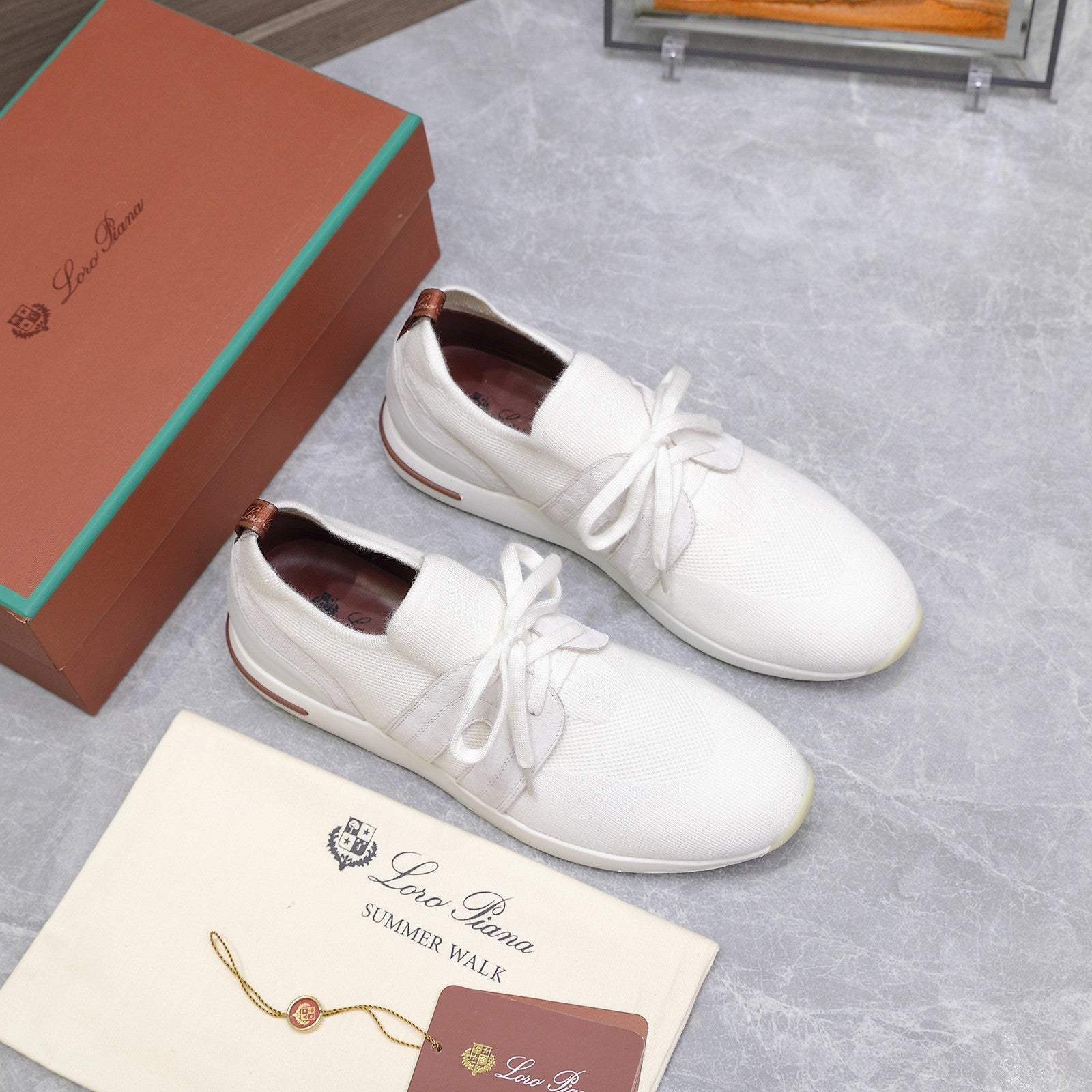 LP 360 LP Lady Flexy Walk Sneaker White Wool Cowhide 504450