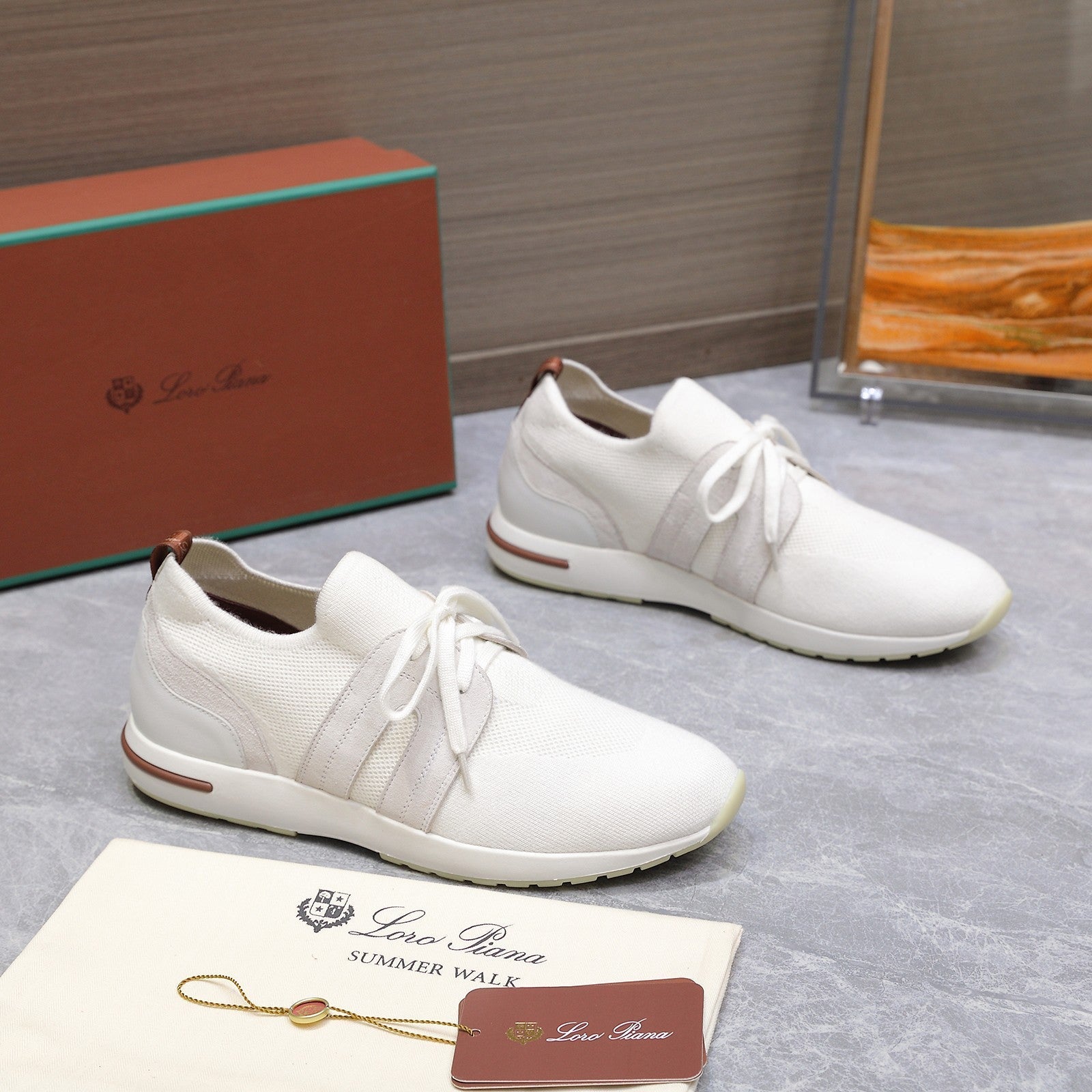 LP 360 LP Lady Flexy Walk Sneaker White Wool Cowhide 504450
