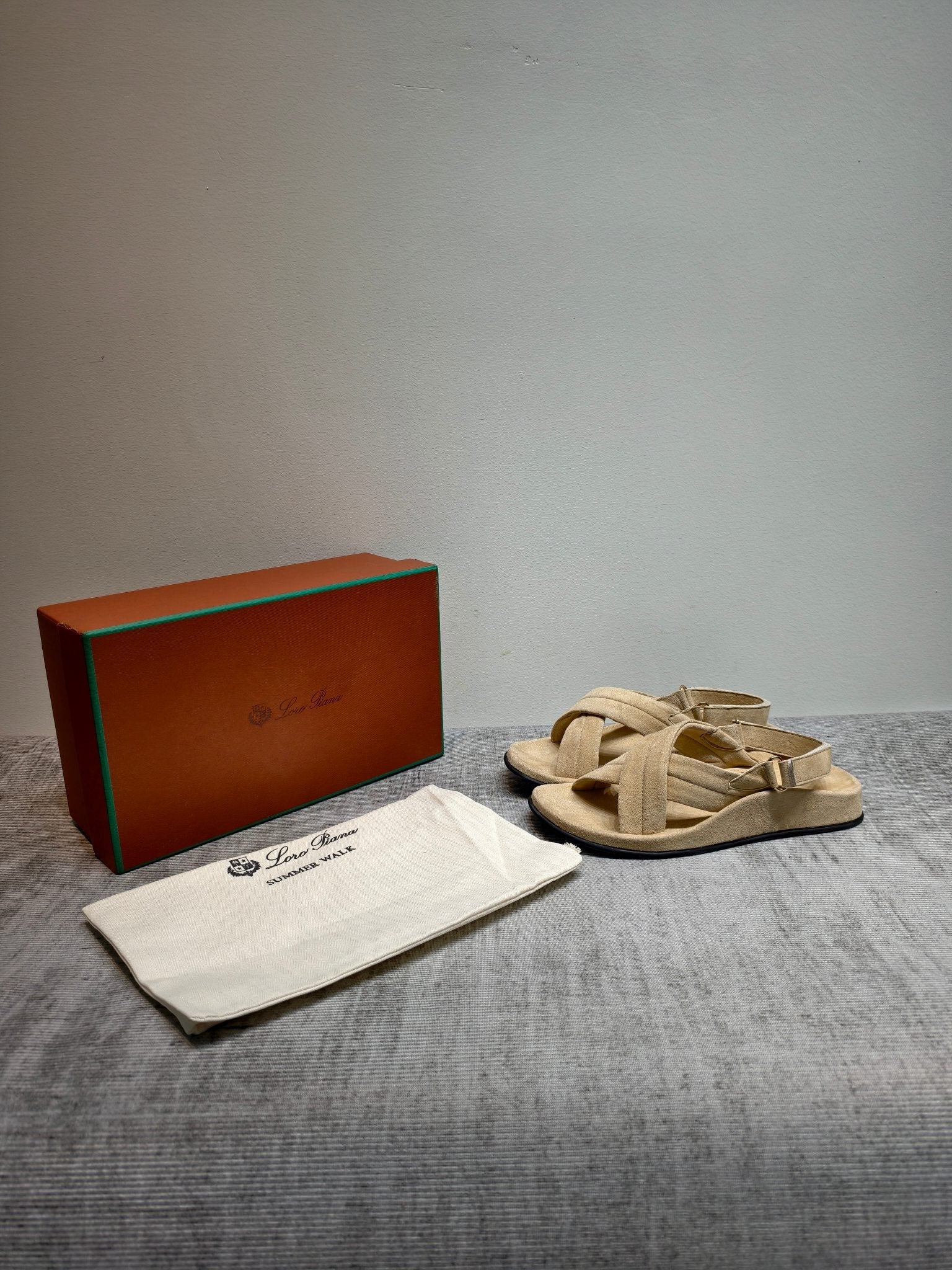 LP 26s Hector Sandal Khaki Suede 864861