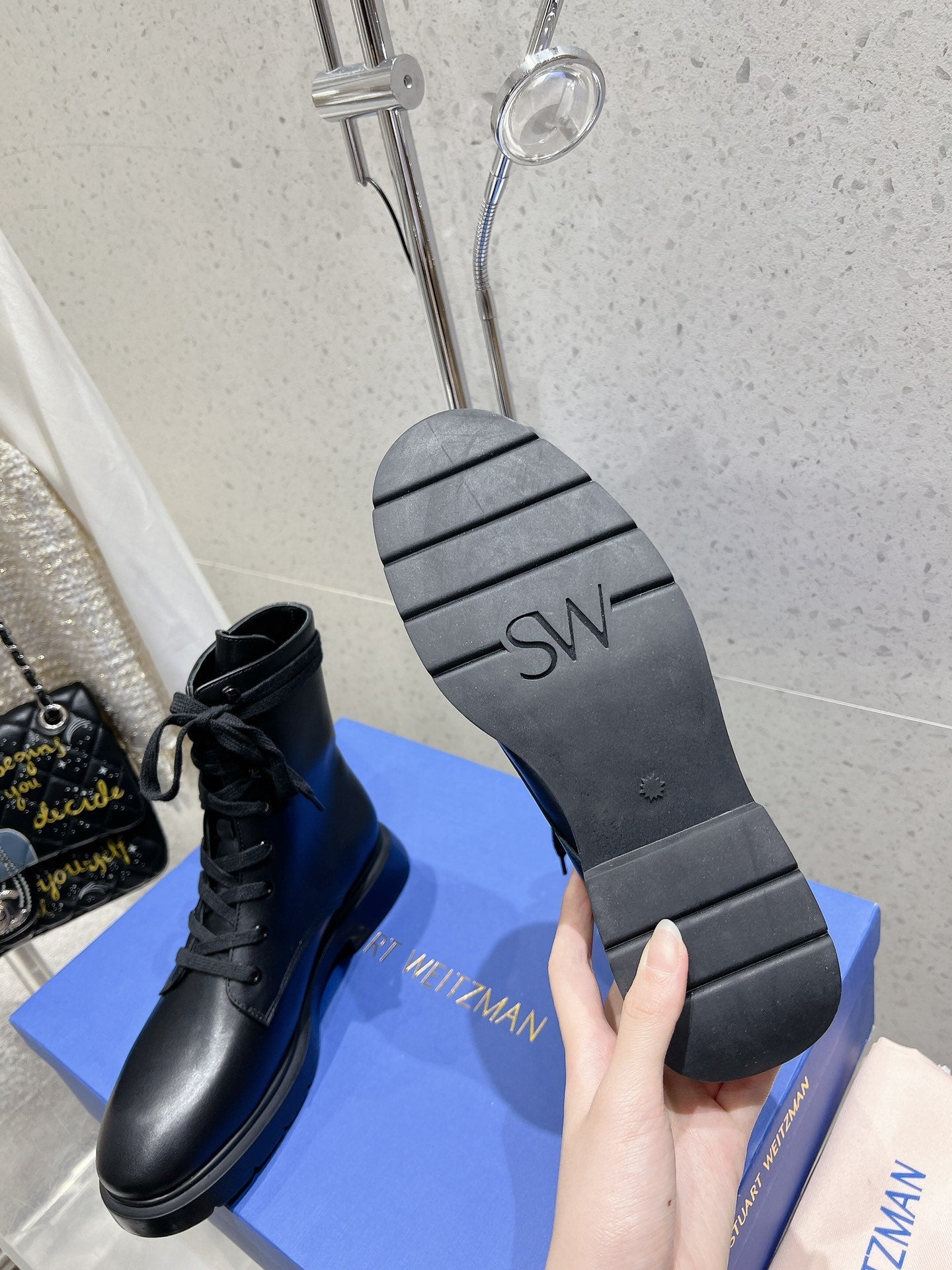 SW  Mckenzee Boot Black Leather 554363
