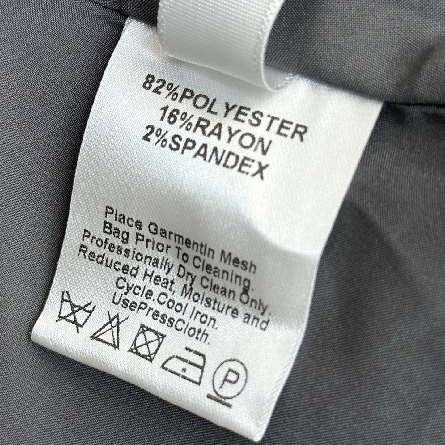 CD 26s Asymmetrical Skirt Grey Polyester 363938