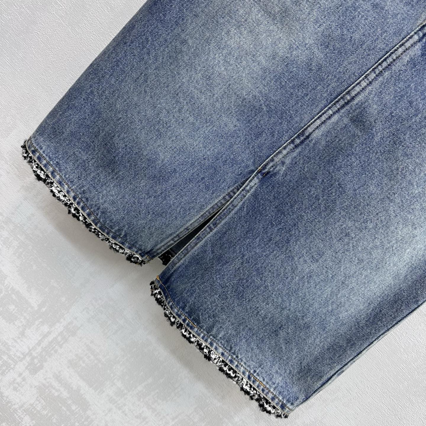 CC 26s Patchwork Midi Skirt Blue Denim 363947