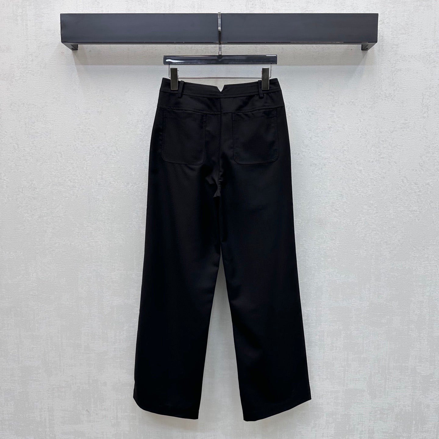 HM 26s Cropped Pants Black Cotton 378808