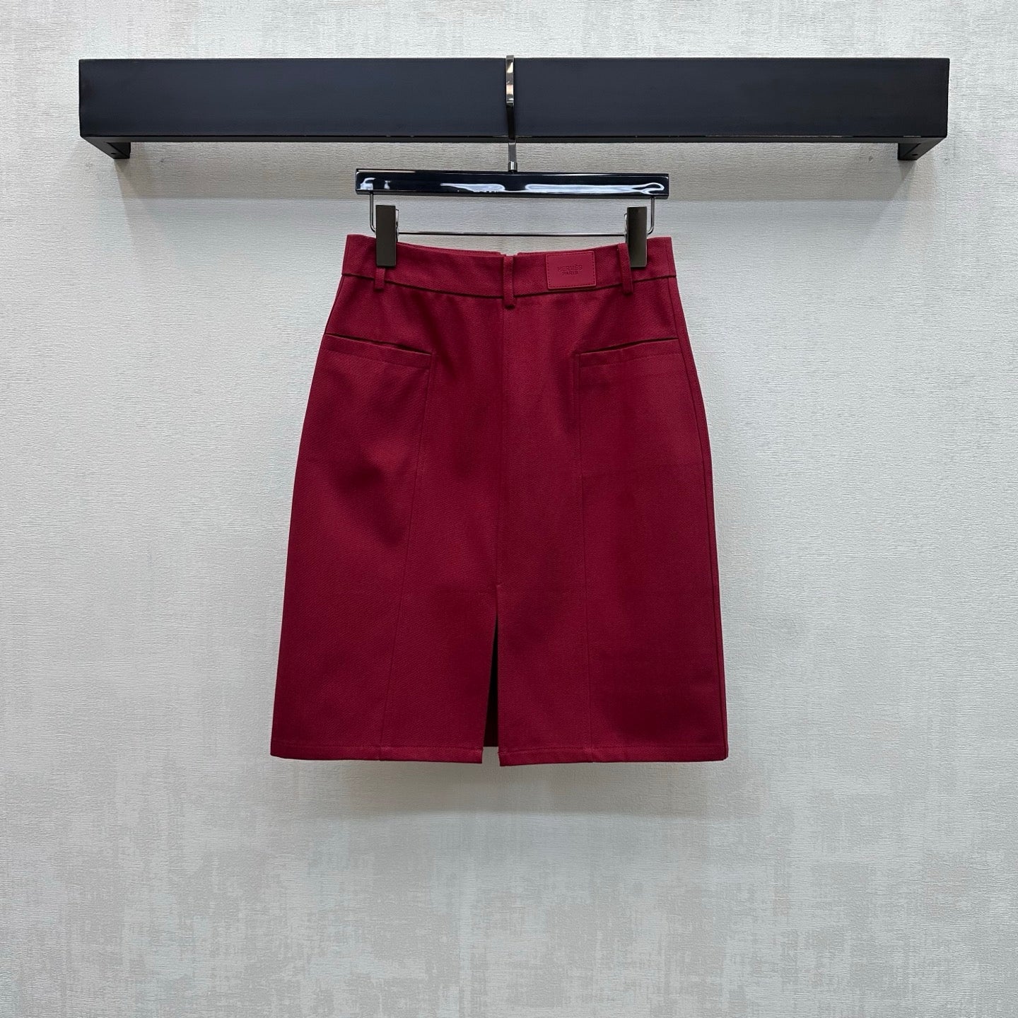 HM 26s Mid-length Skirt Red Cotton 378838